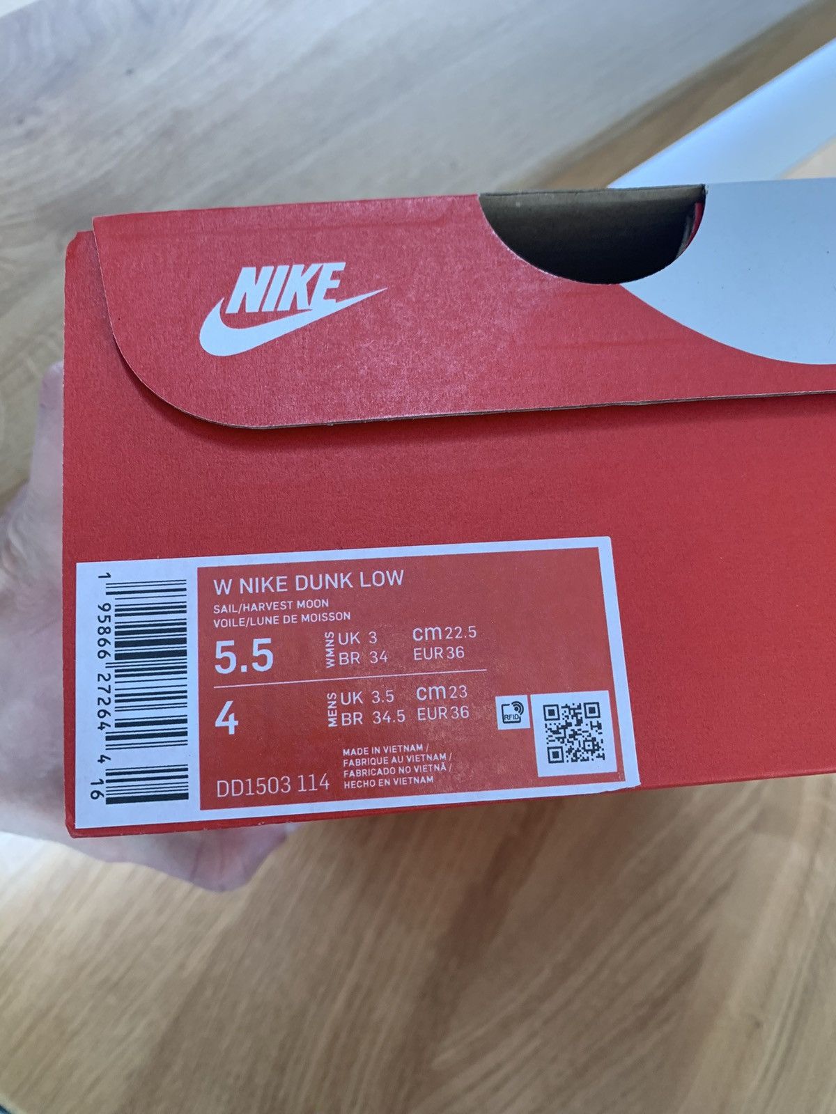 Nike Nike Dunk Low Harvest Moon Size US 5.5 / IT 35.5 - 12 Thumbnail