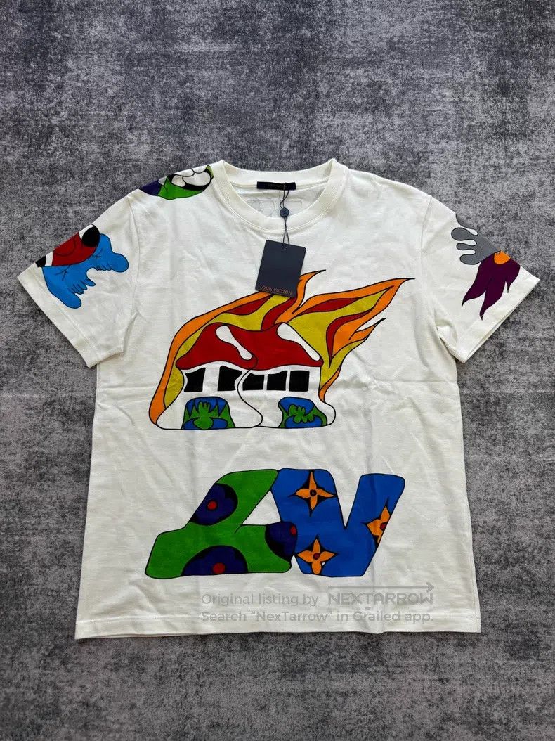 Louis Vuitton Louis Vuitton Locomotive graffiti short sleeves Size US L / EU 52-54 / 3 - 1 Thumbnail