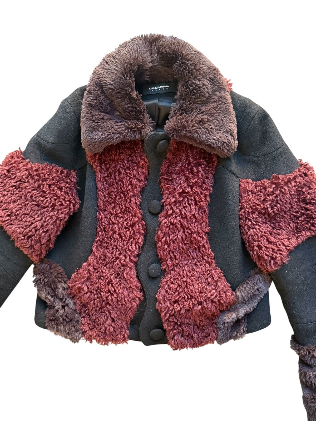 Kiko Kostadinov Kiko Kostadinov FW 2021 Faux Fur Jacket Size M / US 6-8 / IT 42-44 - 2 Thumbnail