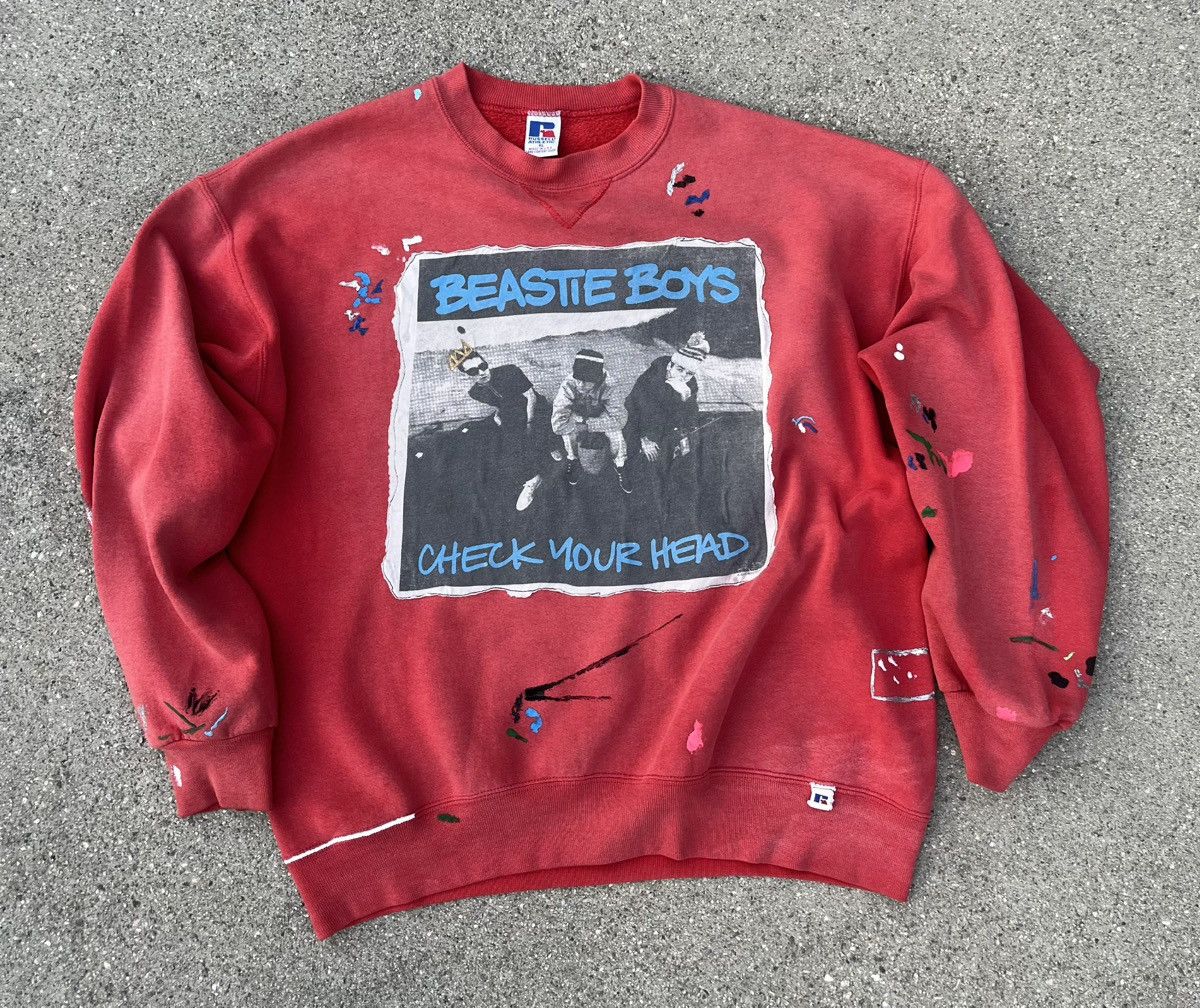 Russell Athletic × Vintage Custom Beastie Boys Vintage Russell Athletic Crewneck Faded Size US L / EU 52-54 / 3 - 9 Thumbnail