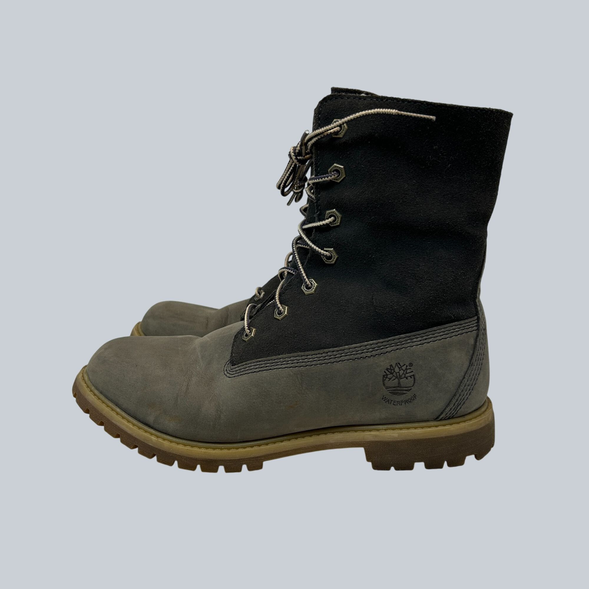 Timberland Timberland Women’s Lace-Up Winter Boots Leather & Suede Size US 10 / IT 40 - 1 Thumbnail
