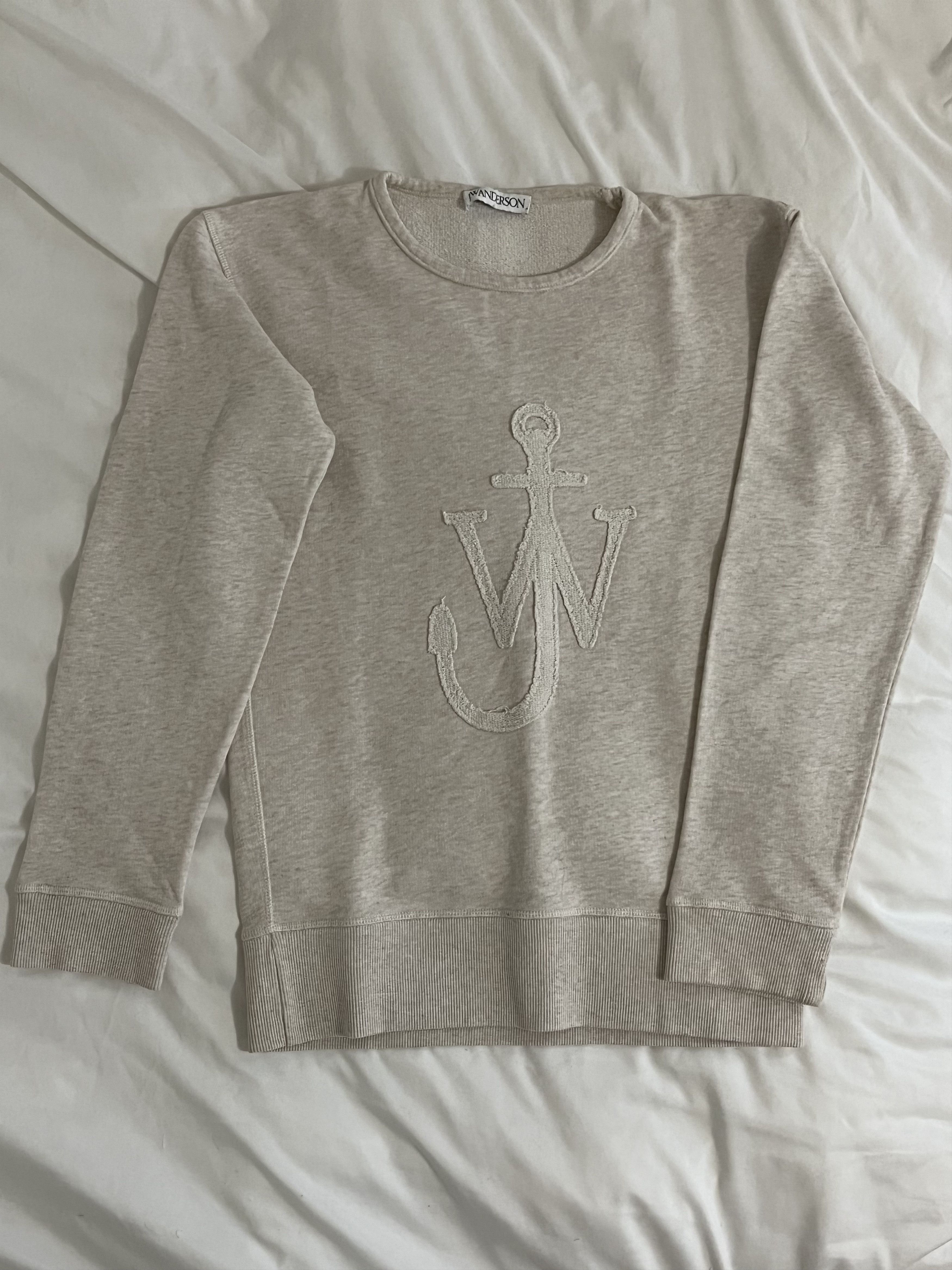 JW Anderson Beige Logo Sweatshirt Size US XS / EU 42 / 0 - 2 Thumbnail