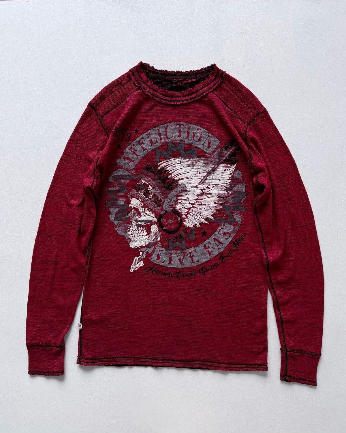 Affliction AFFLICTION RIVERSIBLE SHIRT MADE IN USA🇺🇸 Size US XL / EU 56 / 4 - 7 Thumbnail