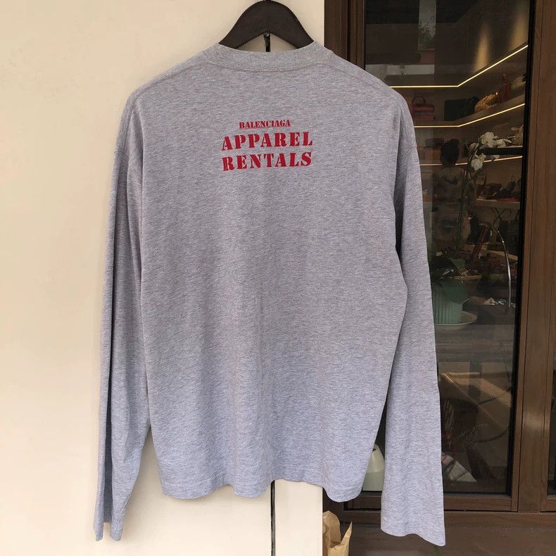 Balenciaga balenciaga sporty long sleeve shirt size L-2507 Size US L / EU 52-54 / 3 - 2 Thumbnail