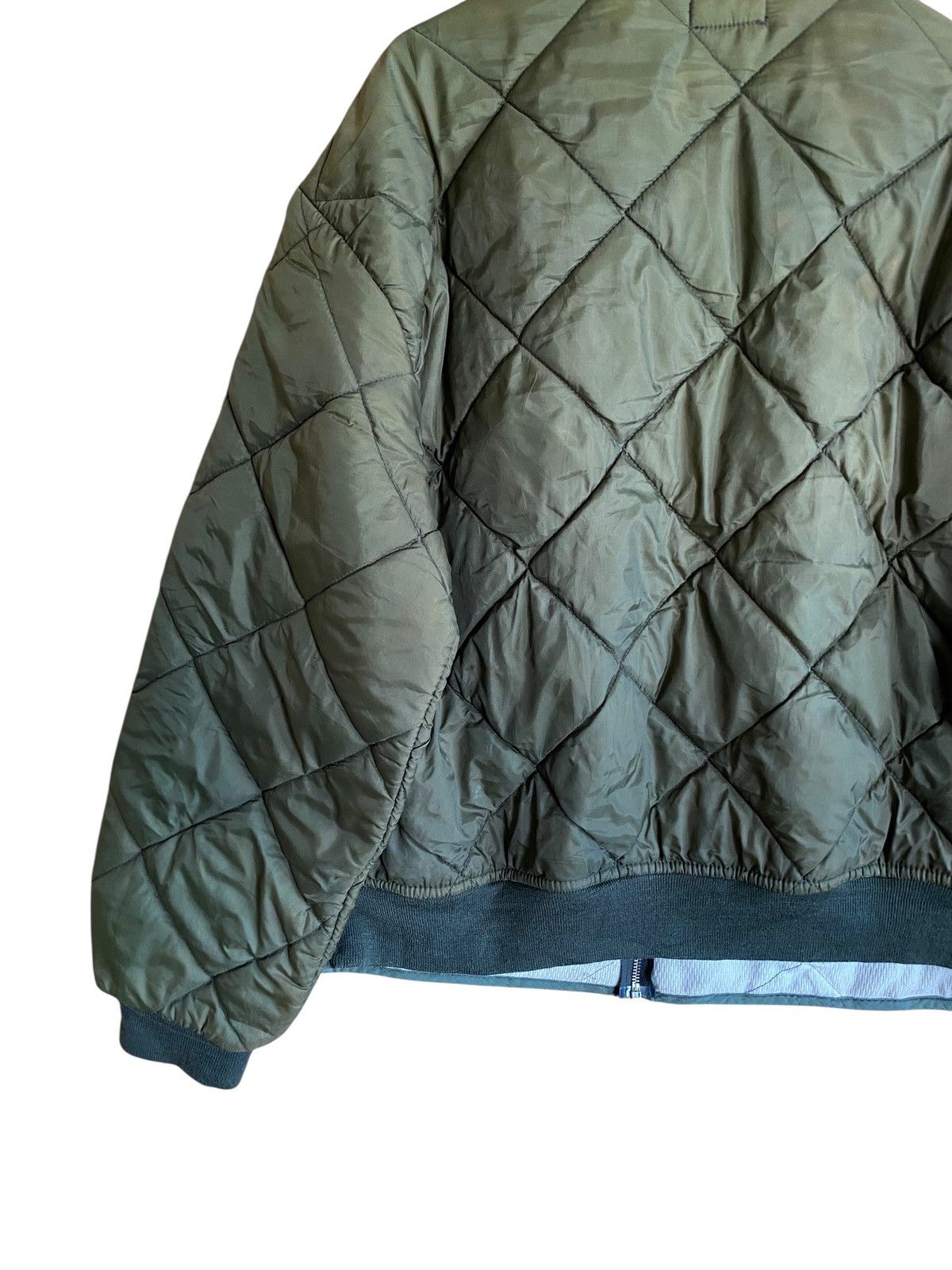 J.Crew Very Rare Vintage J.Crew Diomond Quilted Bomber Jacket 1980s Size US M / EU 48-50 / 2 - 5 Thumbnail