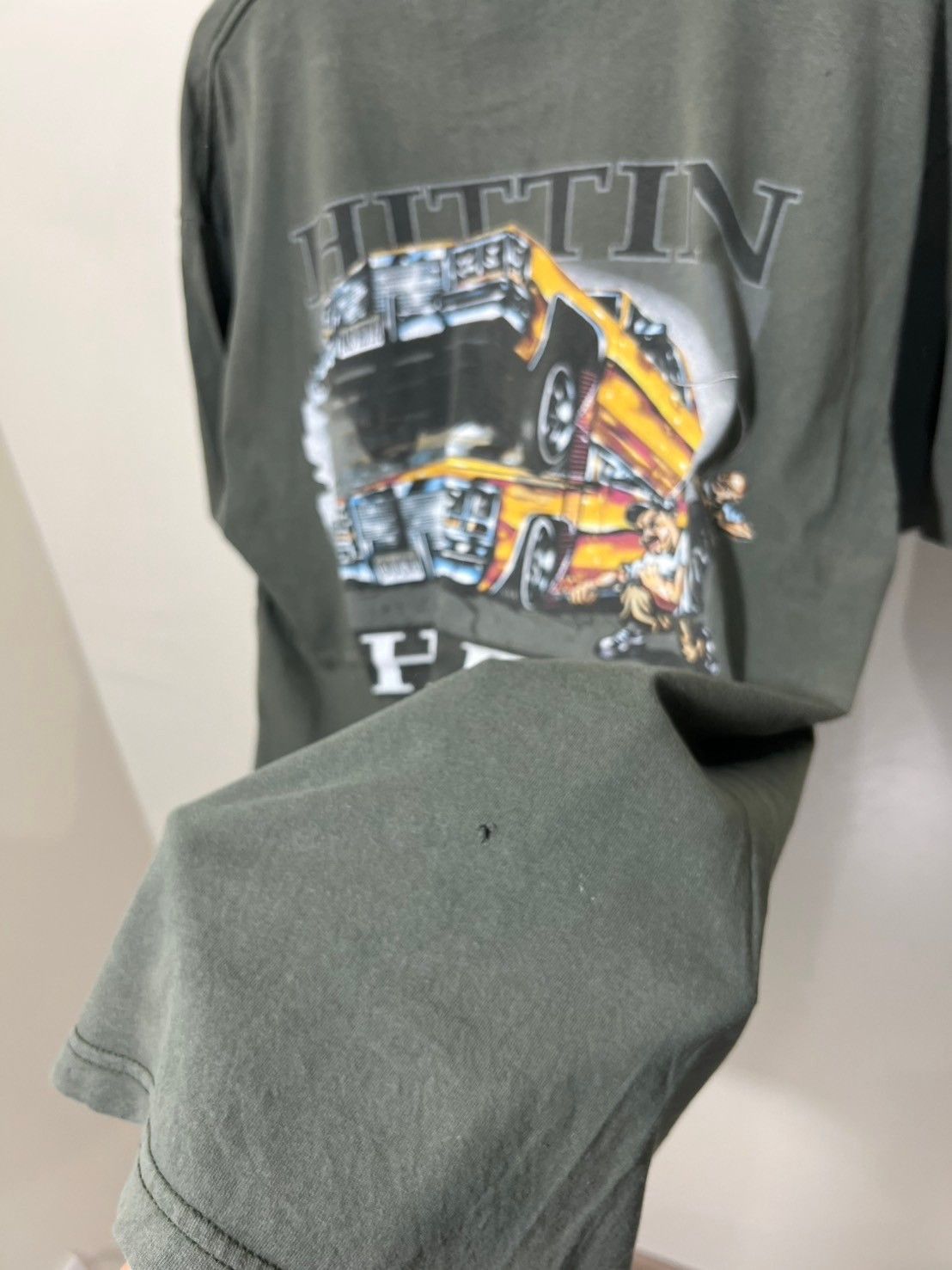Vintage Vintage 95's Rolling Hard Hitting Hard Lowrider shirt bnz01 Size US XL / EU 56 / 4 - 9 Thumbnail