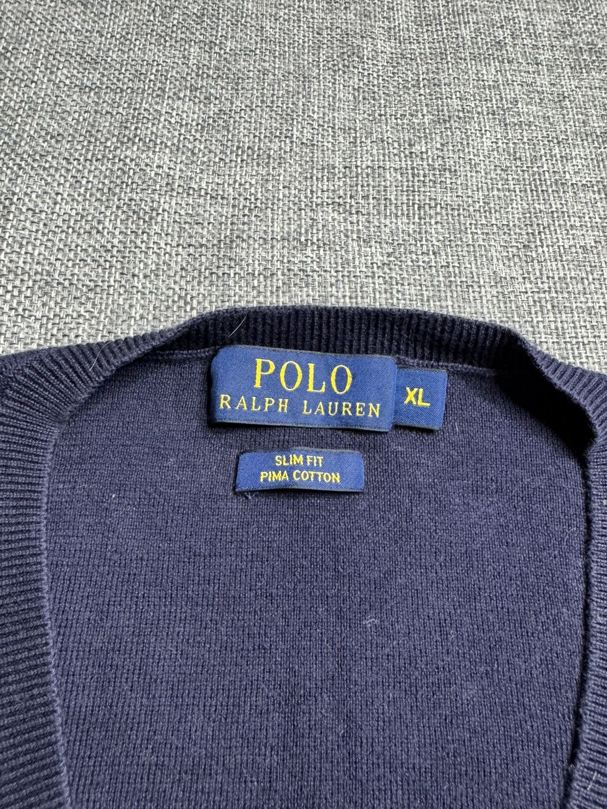 Polo Ralph Lauren Polo Ralph Lauren sweater blue XL Size US XL / EU 56 / 4 - 3 Thumbnail