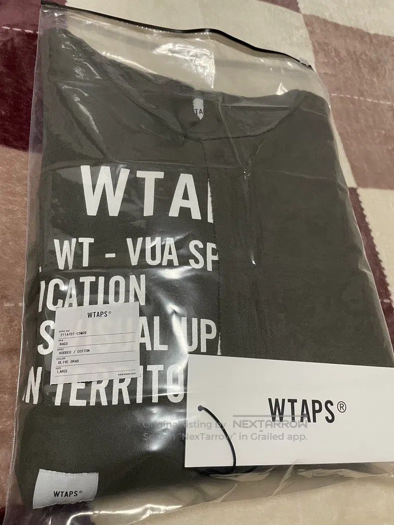 Wtaps Wtaps Fleece Destroyed Patchwork Sweatshirt Green Size US L / EU 52-54 / 3 - 3 Thumbnail