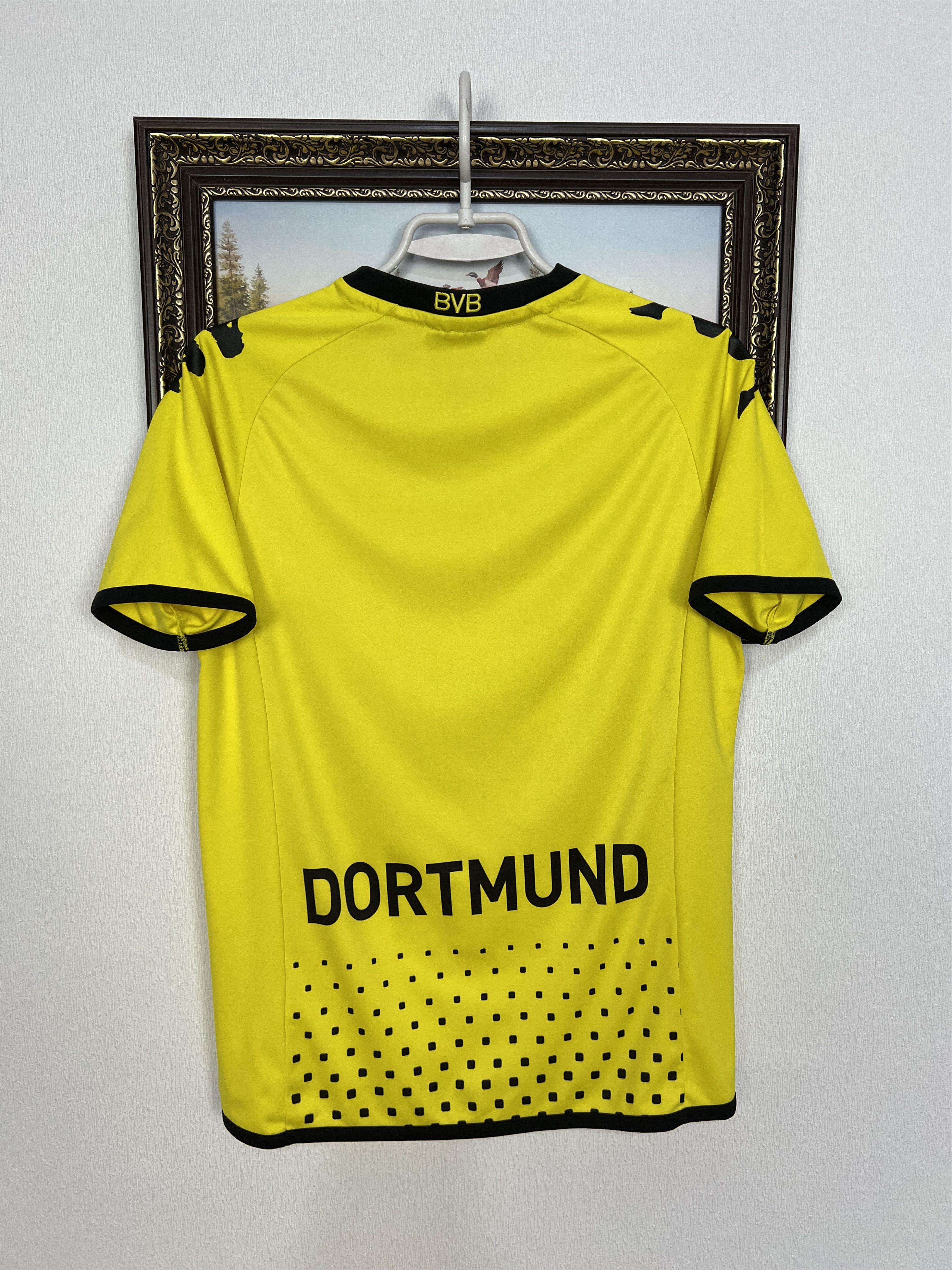 Kappa Borussia Dortmund football shirt Soccer Jersey Trikot BoysXL Size US XXS / EU 40 - 7 Thumbnail