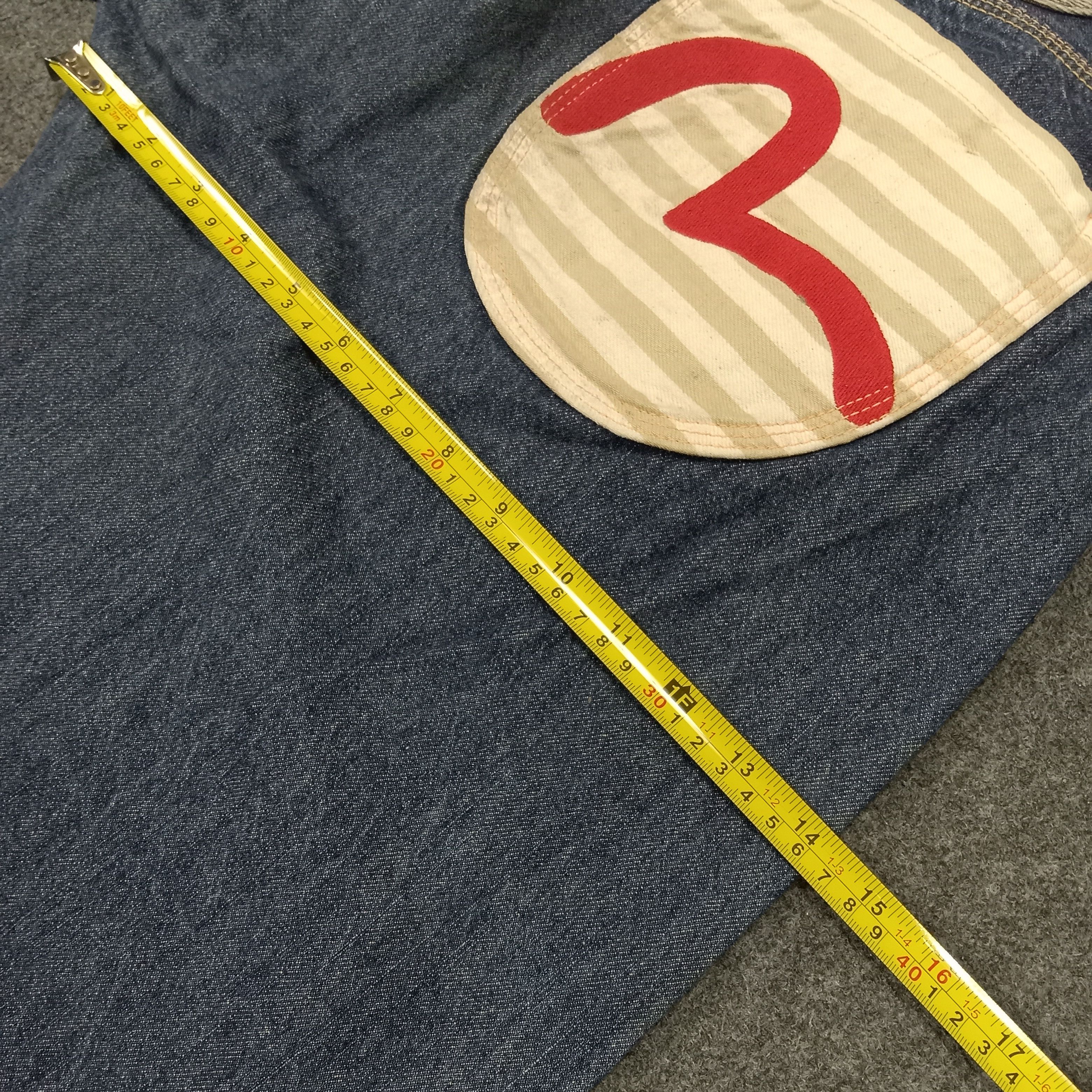 Evisu Yamane Japanese Brand Daicock Custom Denim Jeans Size US 35 - 10 Thumbnail