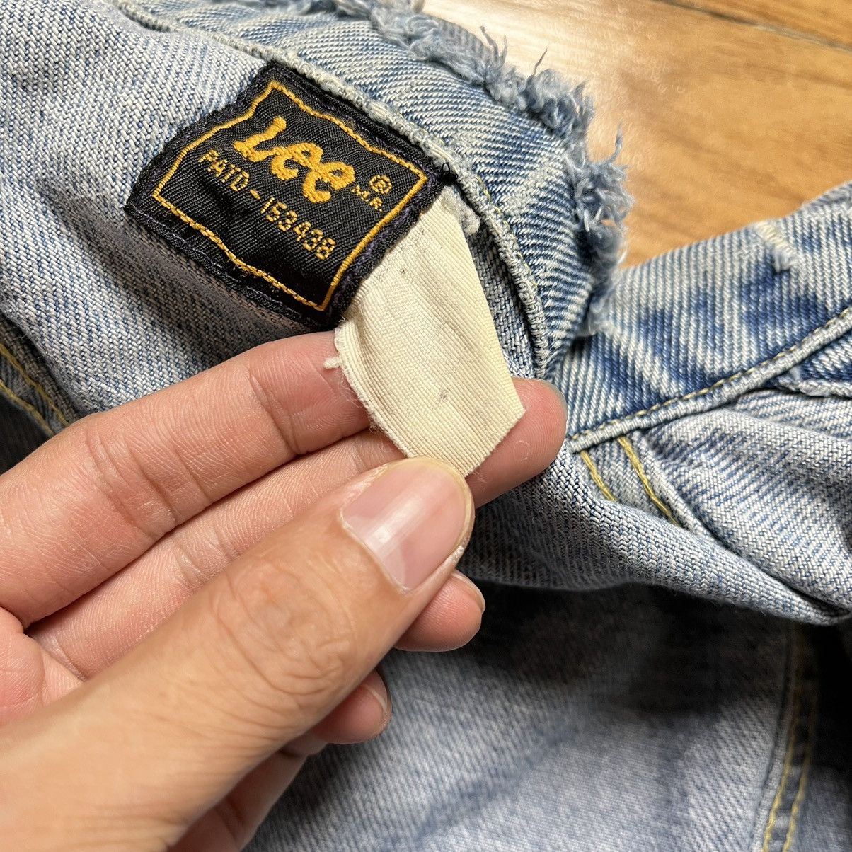 Lee 1980's Lee PATD - 153438 Type 3 Denim Jacket Size US M / EU 48-50 / 2 - 13 Thumbnail
