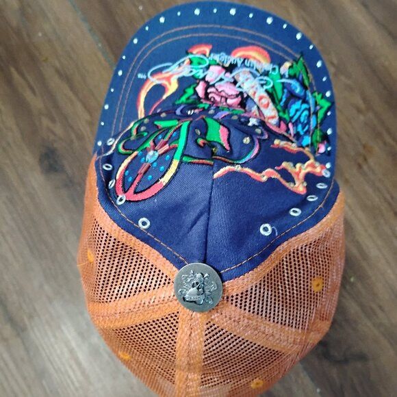 Other Vintage Y2K Ed Hardy Christian Audigier Snap Hat Cap Size ONE SIZE - 5 Thumbnail