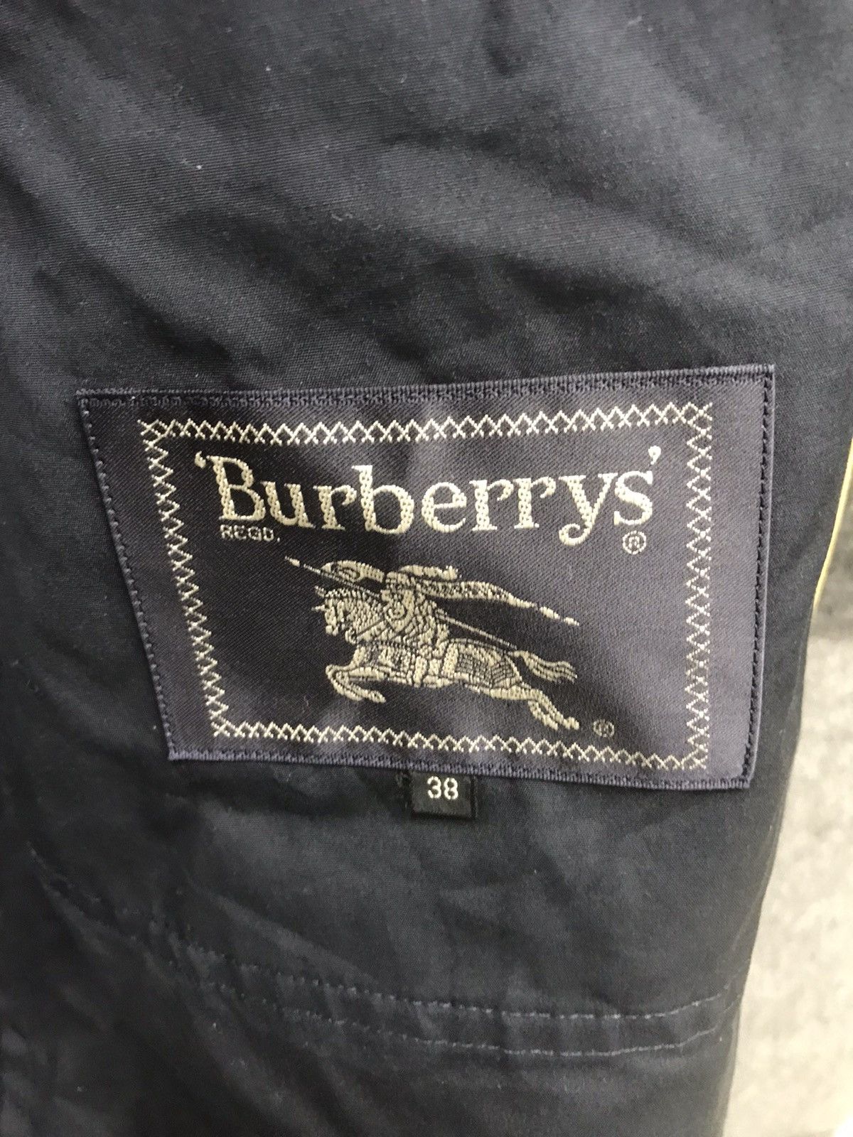 Burberry × Vintage Vintage Very Rare Archival BURBERRY Cotton Trench Coat Size S / US 4 / IT 40 - 3 Thumbnail