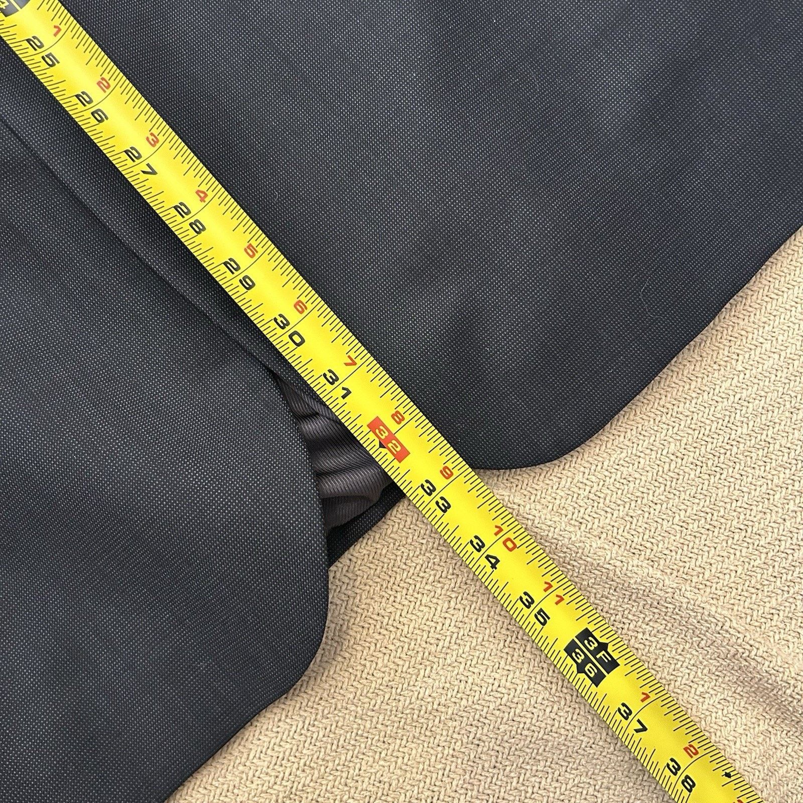 Burberry Burberry London 100% Wool Black Suit Jacket Blazer 46L Size 46L - 7 Thumbnail