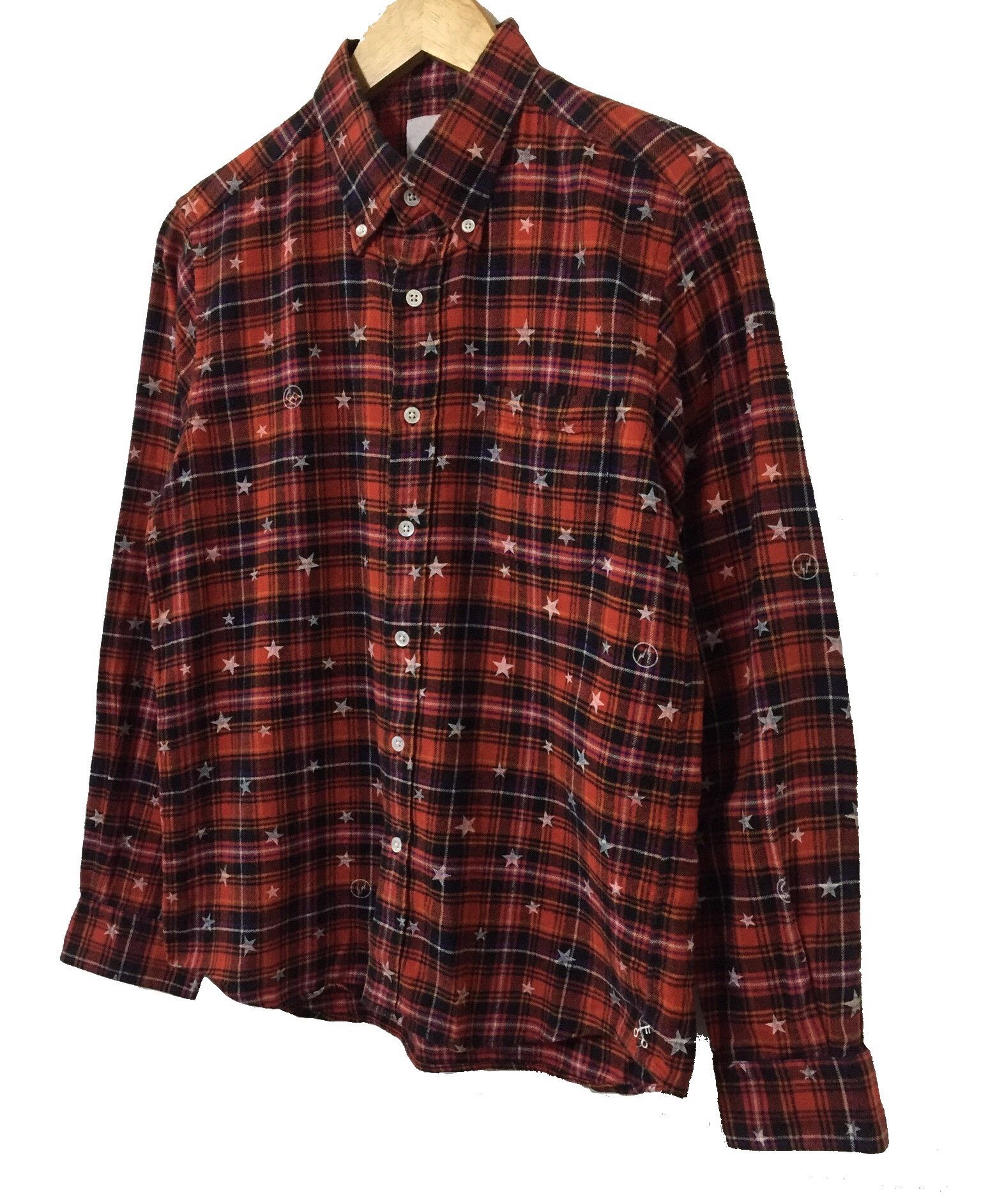uniform experiment UNIFORM EXPERIMENT SOPHNET FRAGMENT JAPAN FLANNEL SHIRT Size US M / EU 48-50 / 2 - 2 Thumbnail