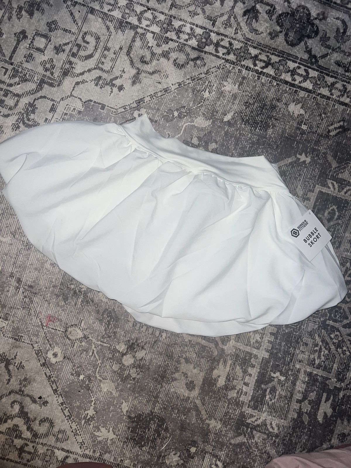 Other White Bubble Mini Skirt Size 28" / US 6 / IT 42 - 4 Thumbnail