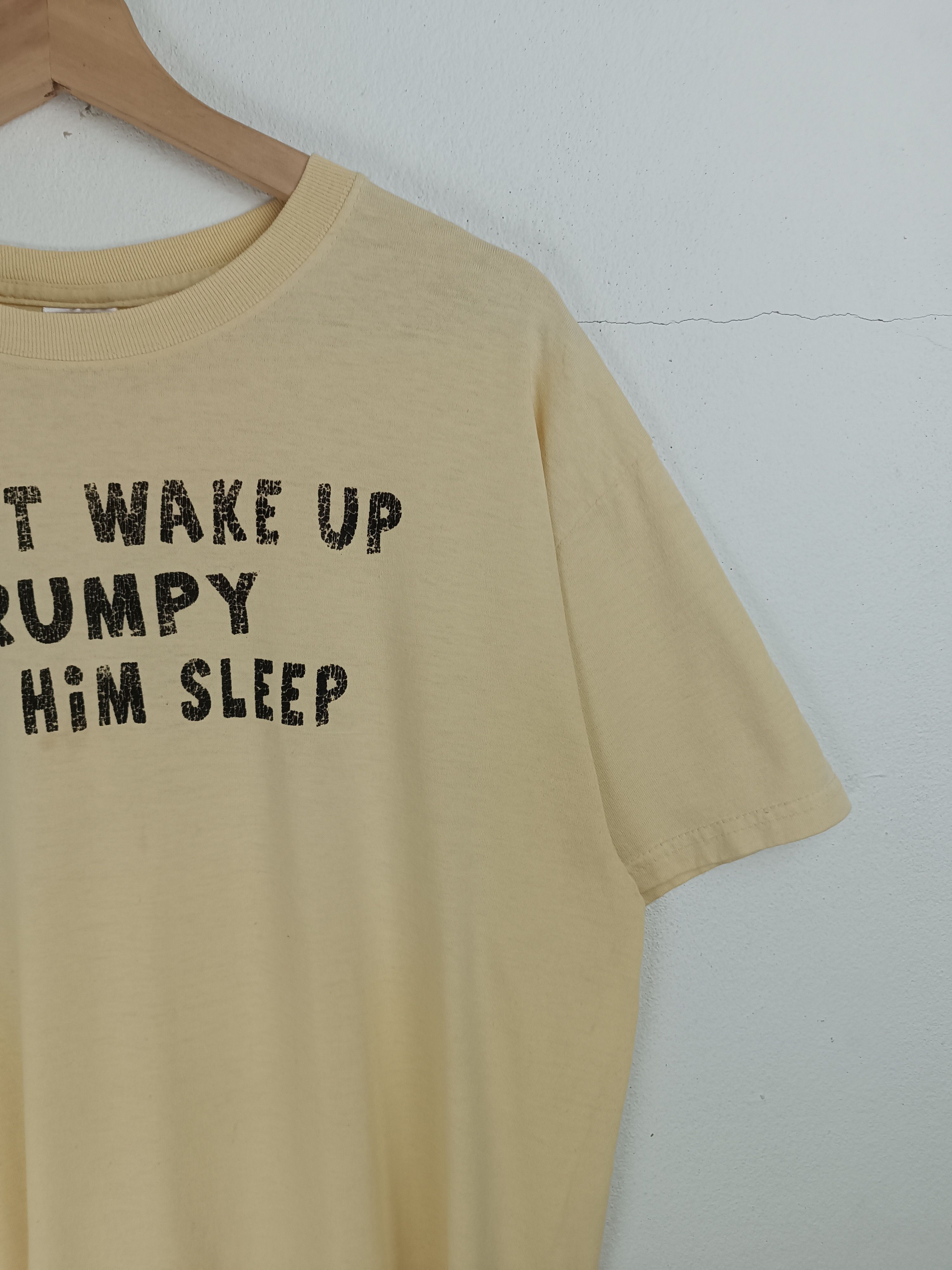 Vintage VINTAGE I DIDN'T WAKE UP GRUMPY HUMOR FUNNY ADULT QUOTES TEE Size US L / EU 52-54 / 3 - 6 Thumbnail