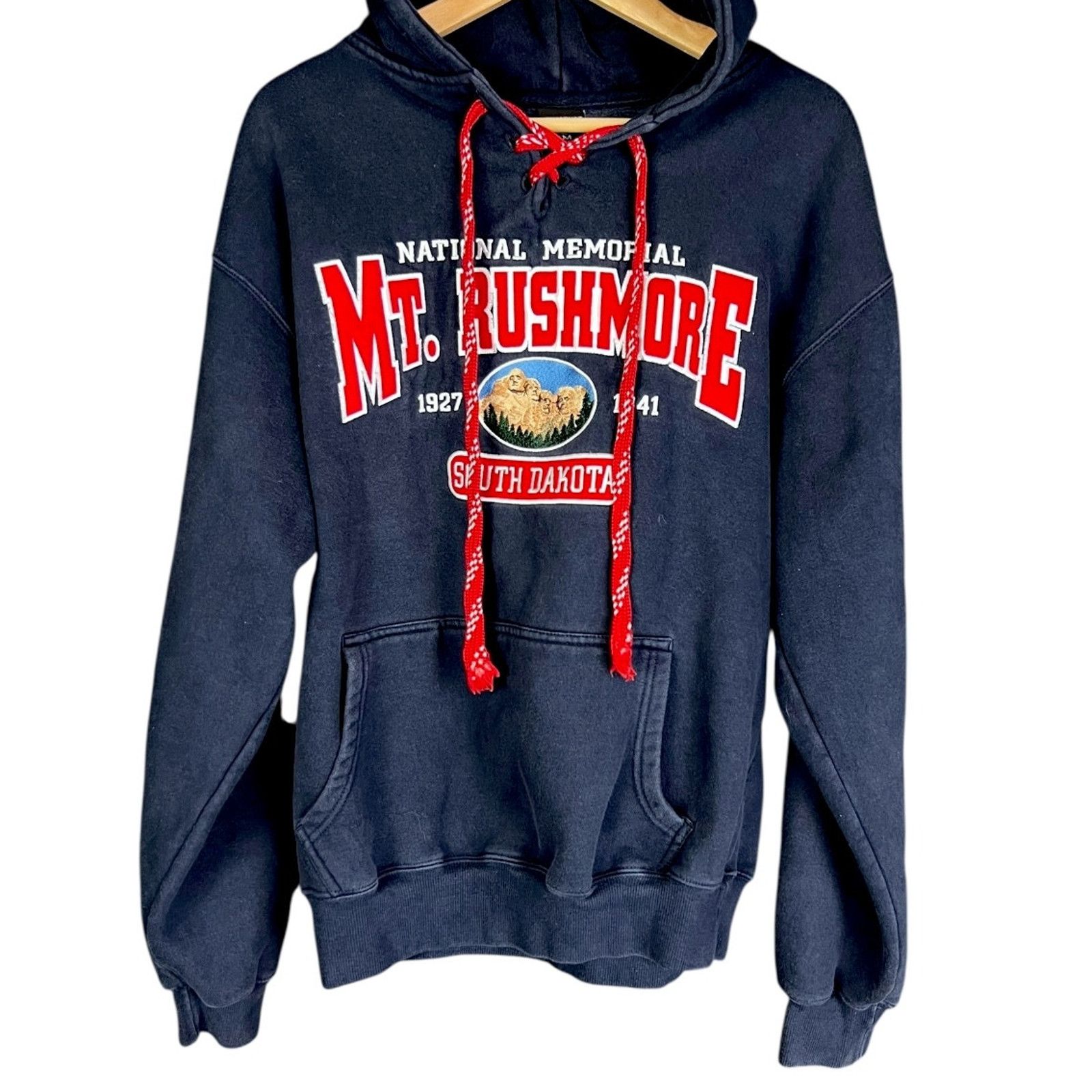 Signatures Signature Sportswear Men's Medium Mt. Rushmore Blue Hoodie Size US M / EU 48-50 / 2 - 8 Thumbnail