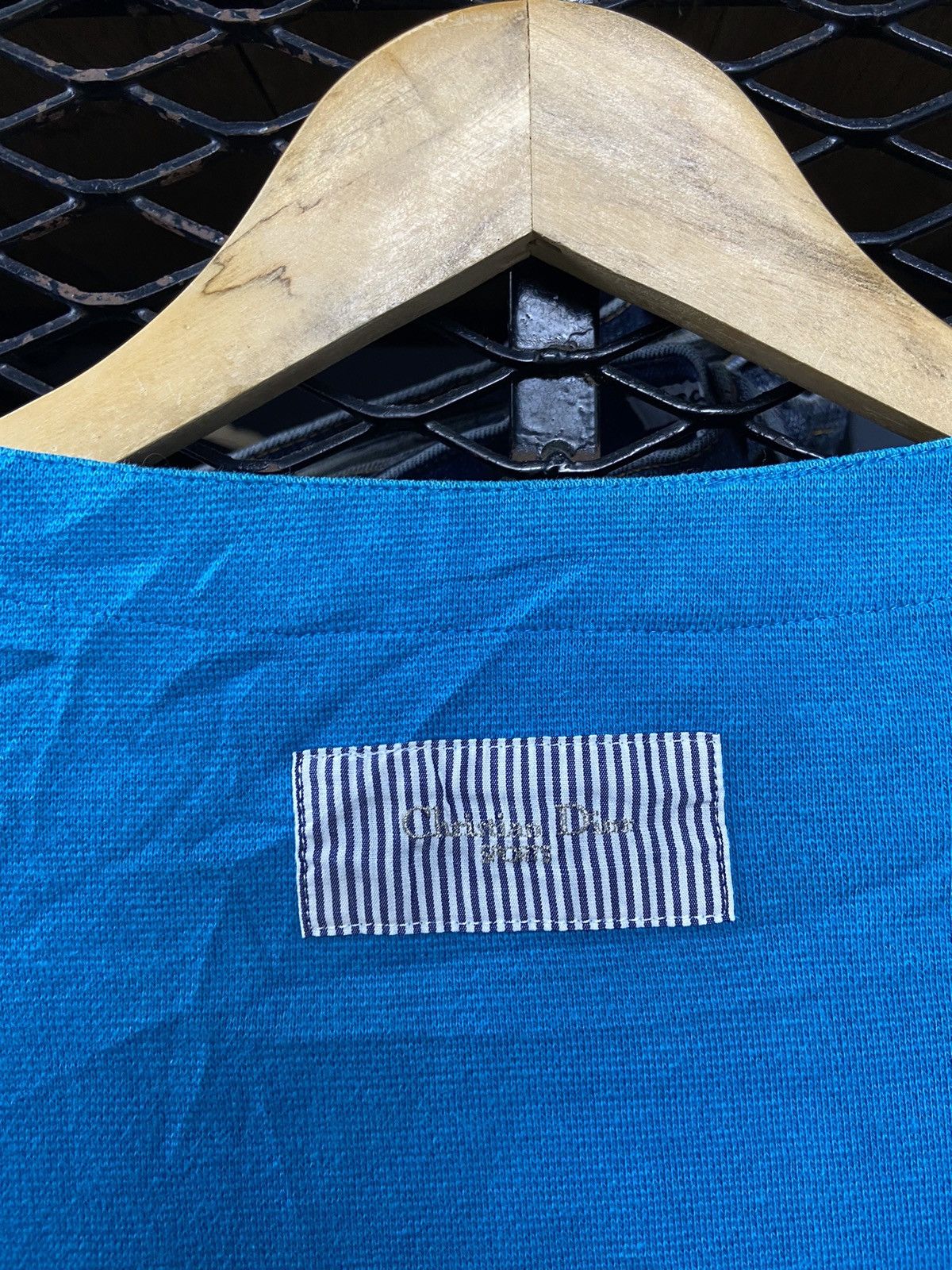 Christian Dior Monsieur × Vintage 90s Cristian Dior Sports Sweatshirt Baby Blue Size M / US 6-8 / IT 42-44 - 8 Thumbnail