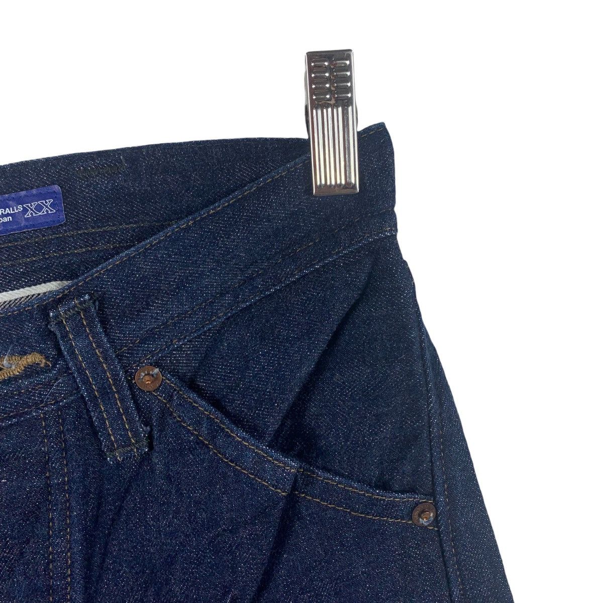 Japanese Brand × Margaret Howell CANTON OVERALLS x MARGARET HOWELL selvedge carpenter pants Size 26" / US 2 / IT 38 - 8 Thumbnail