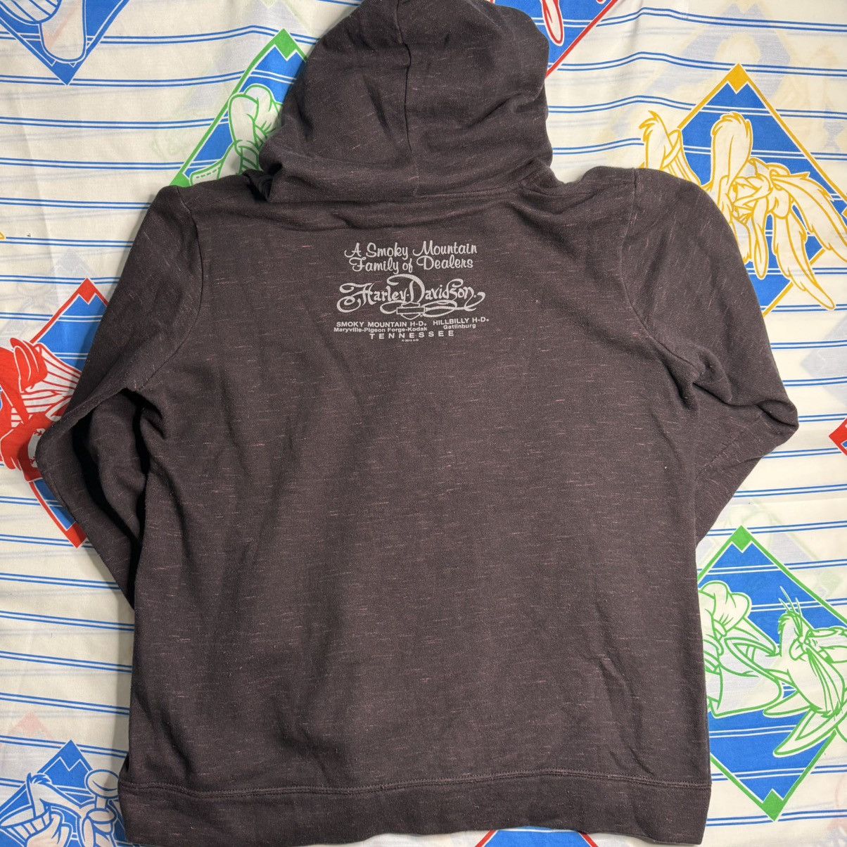 Harley Davidson Harley Davidson y2k women's zip up hoodie Size XL / US 12-14 / IT 48-50 - 5 Thumbnail