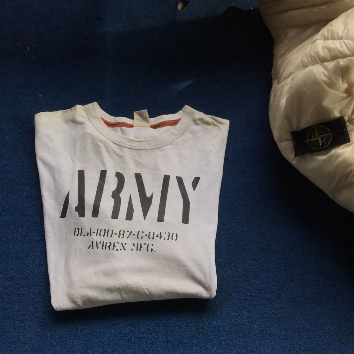 Avirex avirex Mfg army military Long Sleeves Tee tshirt sweater Size US XL / EU 56 / 4 - 14 Thumbnail