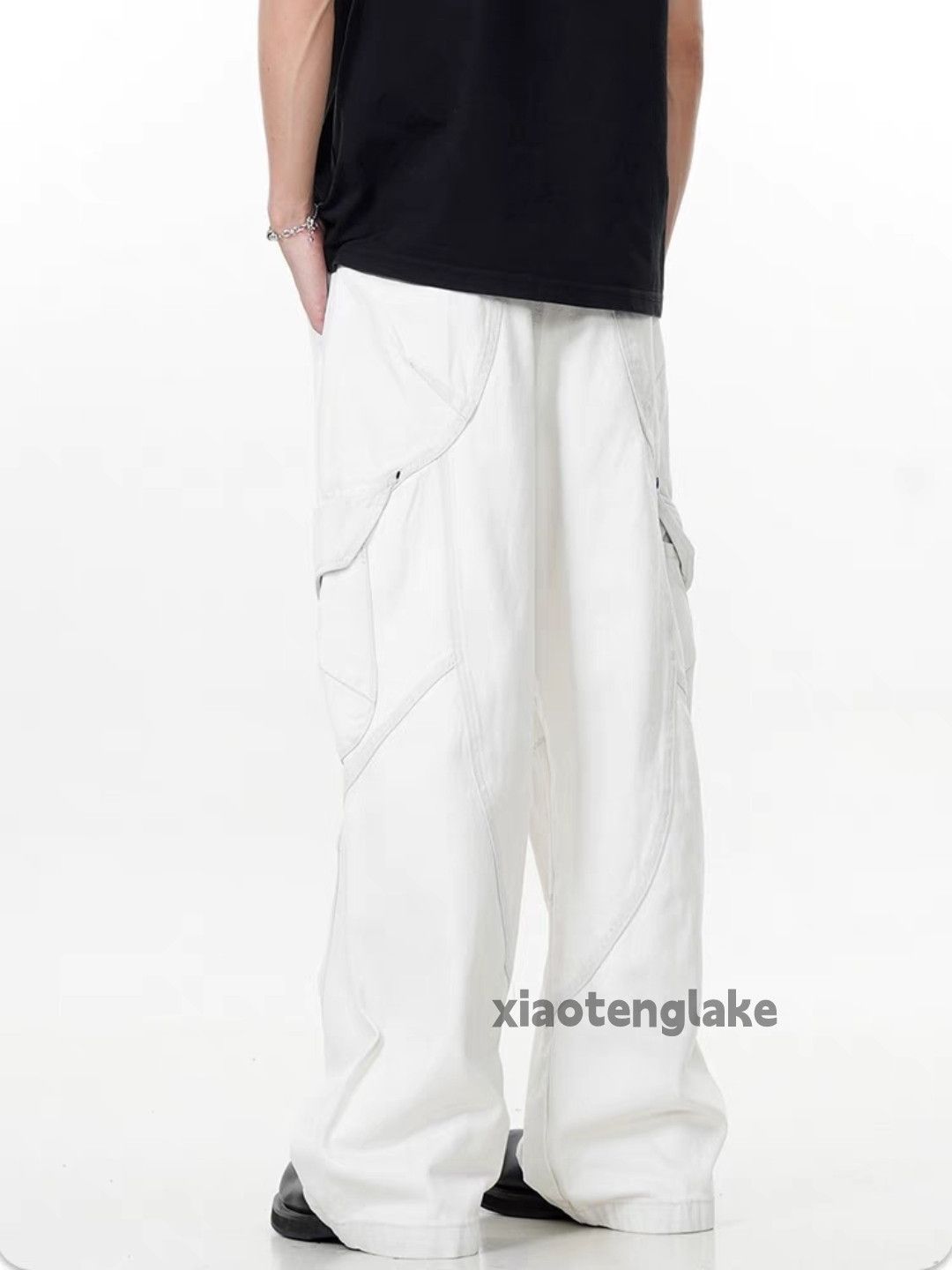 Designer × Japanese Brand × Vintage utility military loose baggy skate hiphop cargo pants Size US 33 - 3 Thumbnail