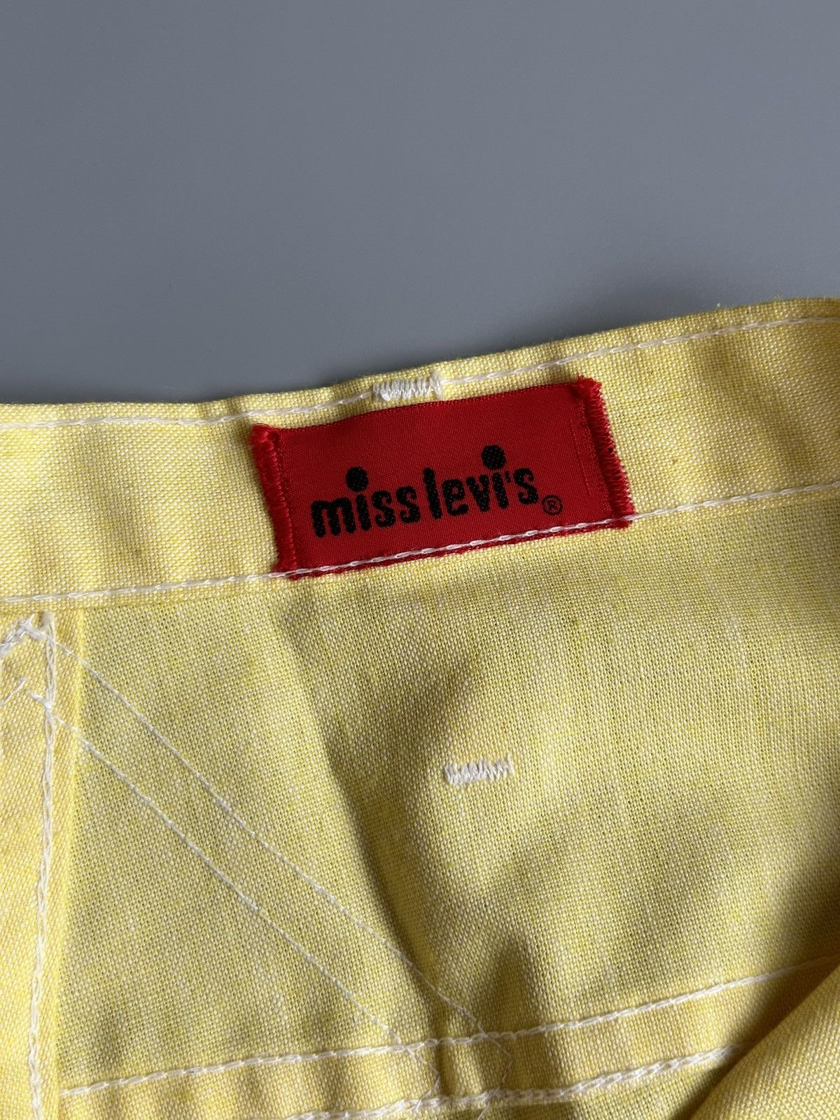 Levi's Vintage Clothing 70s Miss Levi’s Big E Front Seam Slight Flare Pants Size 29 Size 29" - 12 Thumbnail
