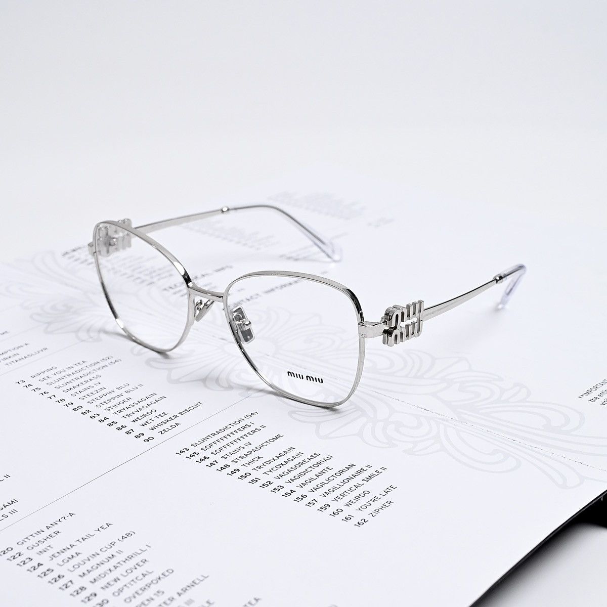 Miu Miu MIU MIU 0MU 50XV GLASSES Size ONE SIZE - 1 Thumbnail
