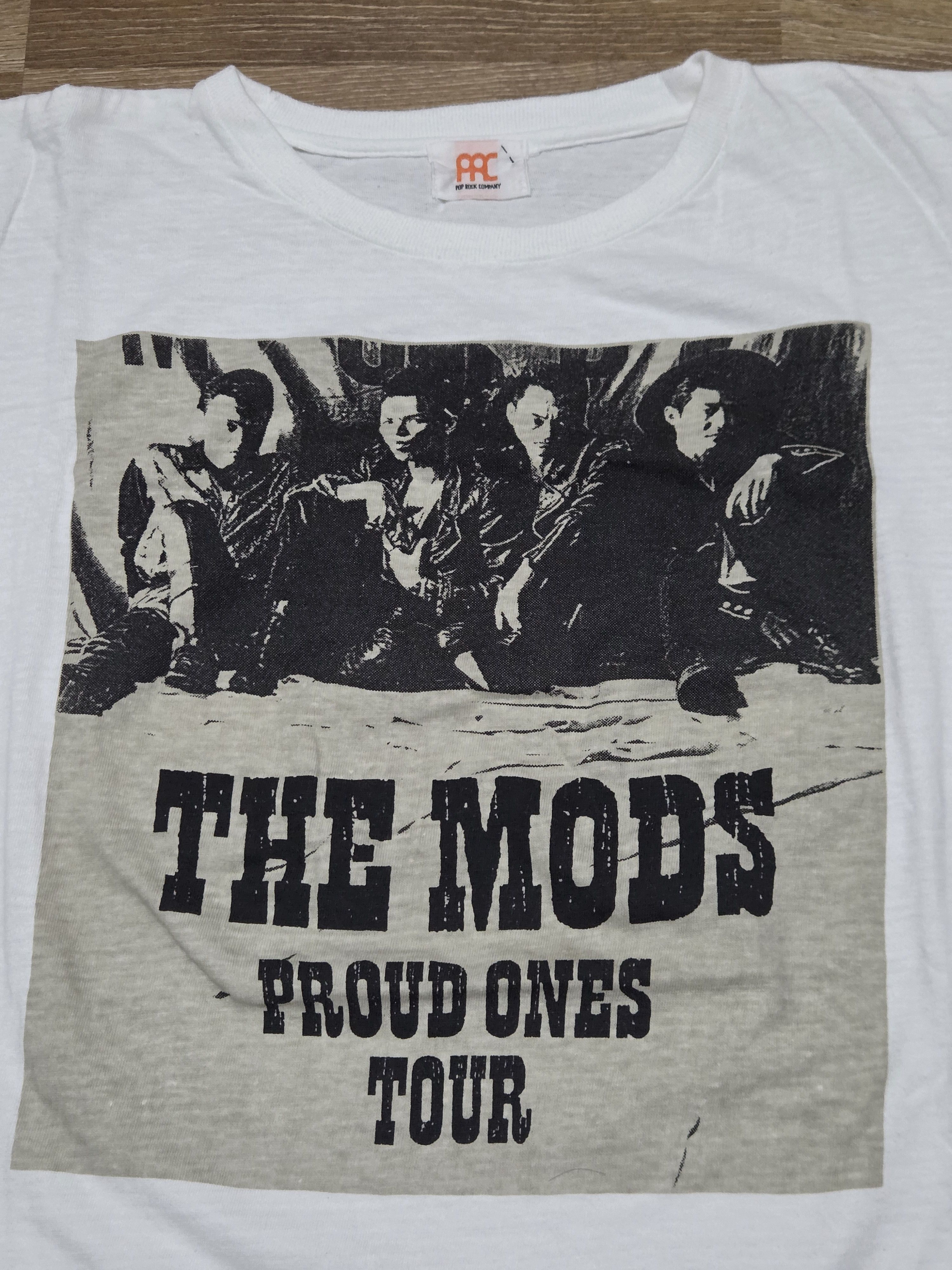 Band Tees Vintage OG 90s The Mods Punk Rock Band Proud Ones Tour Shirt Size US M / EU 48-50 / 2 - 5 Thumbnail