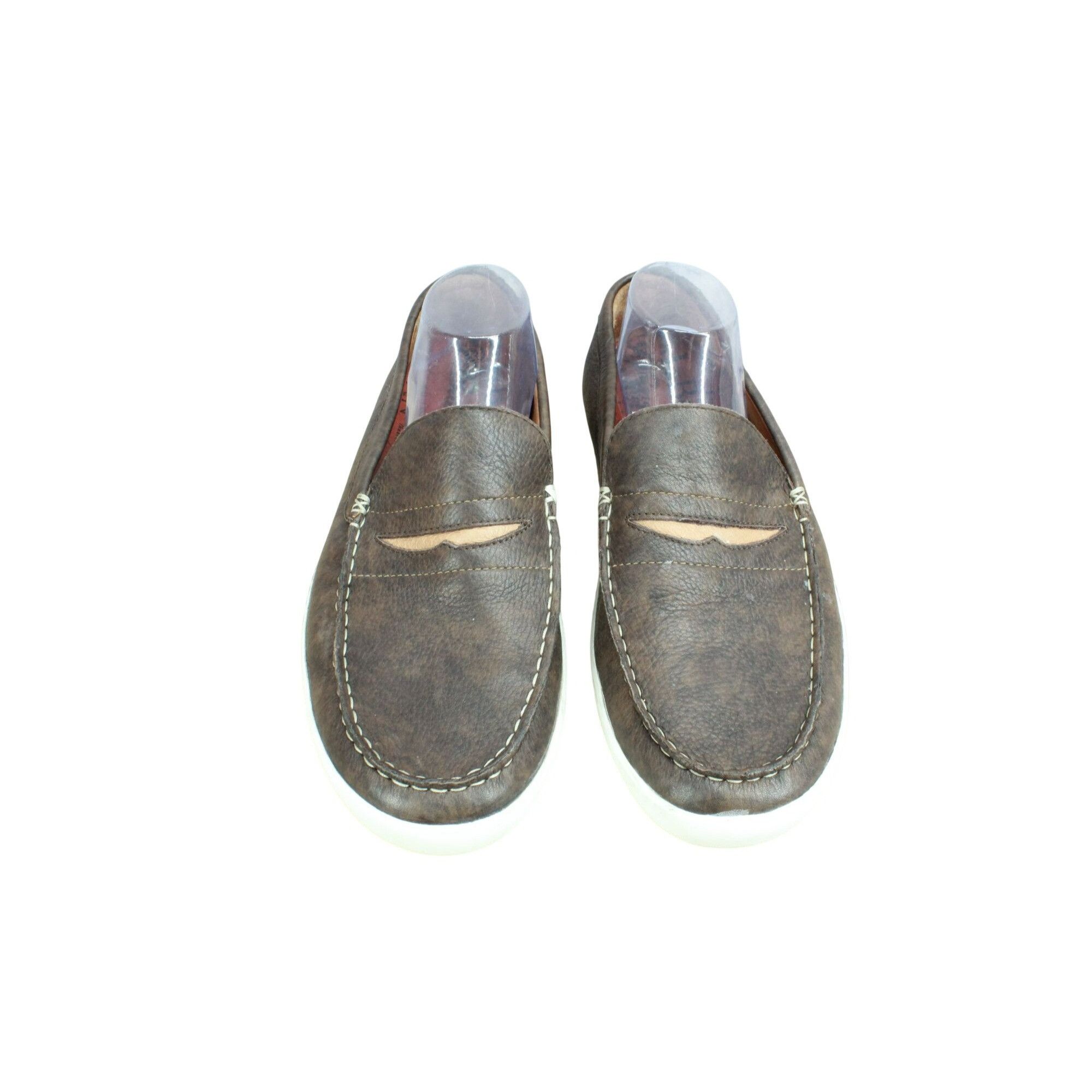 L.L. Bean LL Bean Brown Leather Mountainville Penny Loafers Size US 11 / EU 44 - 5 Thumbnail
