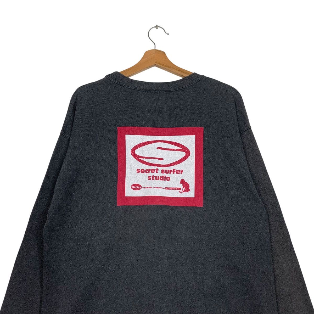 Vintage SECRET SURFER STUDIO Big Logo Crewneck Sweatshirt #2197-C97 Size US M / EU 48-50 / 2 - 2 Thumbnail
