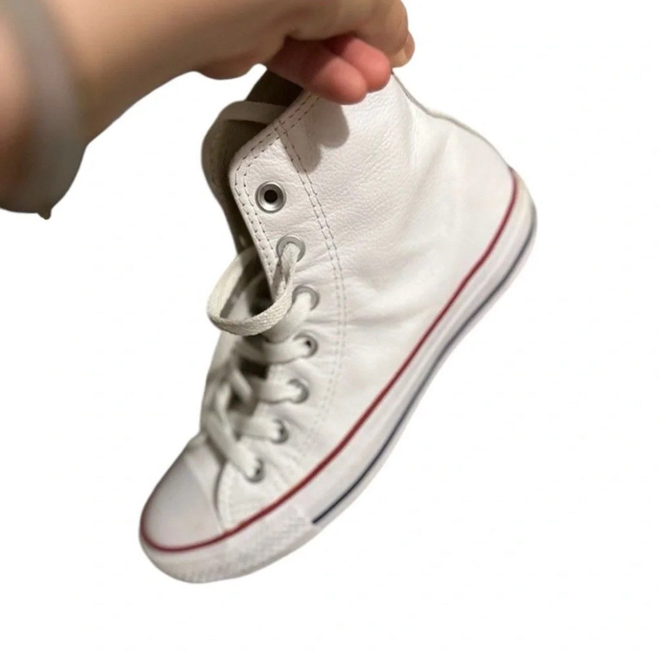 Converse Chuck Taylor All Star Wide High Top White SZ 5.5 Women's Size US 5.5 / IT 35.5 - 5 Thumbnail