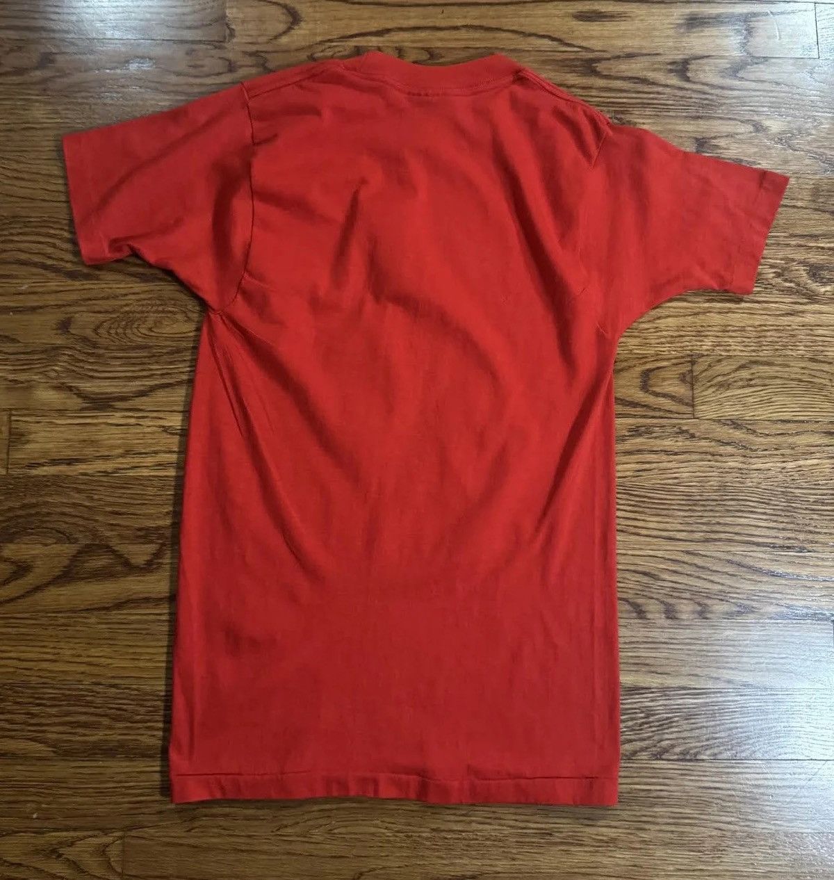 Vintage Vintage People Are Strange Jim Morrison Red T Shirt (Size M) Size US M / EU 48-50 / 2 - 3 Thumbnail
