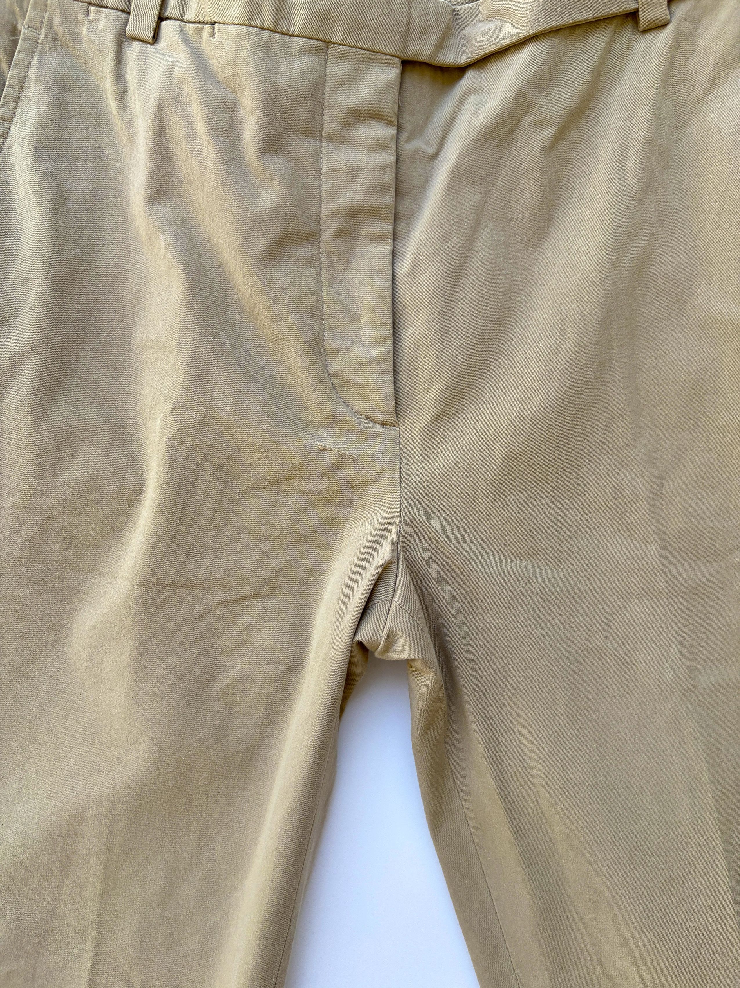 Prada ⚡️QUICK SALE⚡️Prada Beige Trousers Pants Size 27" / US 4 / IT 40 - 5 Thumbnail