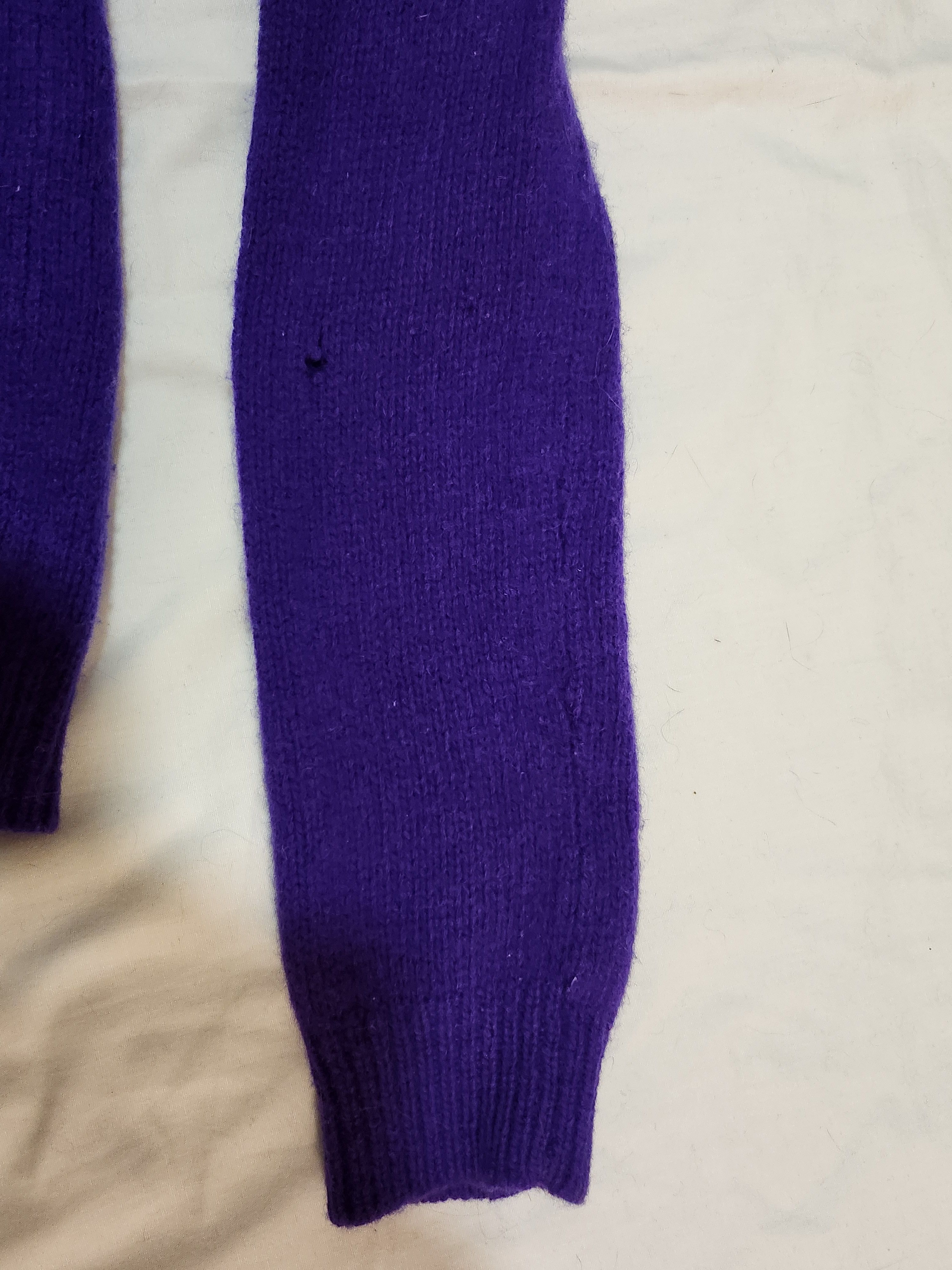 Acne Studios Purple Sweater Siw Wool PAW17 Size US M / EU 48-50 / 2 - 7 Thumbnail