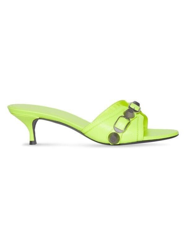 o1in1g1223 Cagole 50 mm Sandal in Yellow
