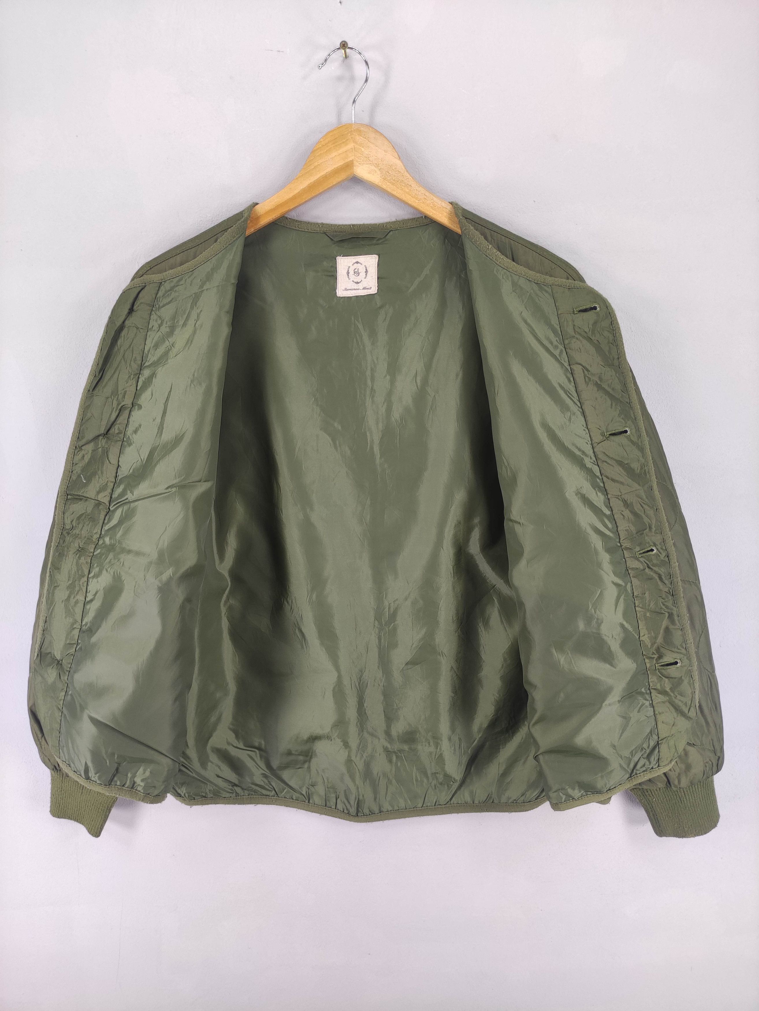 Japanese Brand Vintage samansa mos2 Quilted Jacket Size L / US 10 / IT 46 - 6 Thumbnail