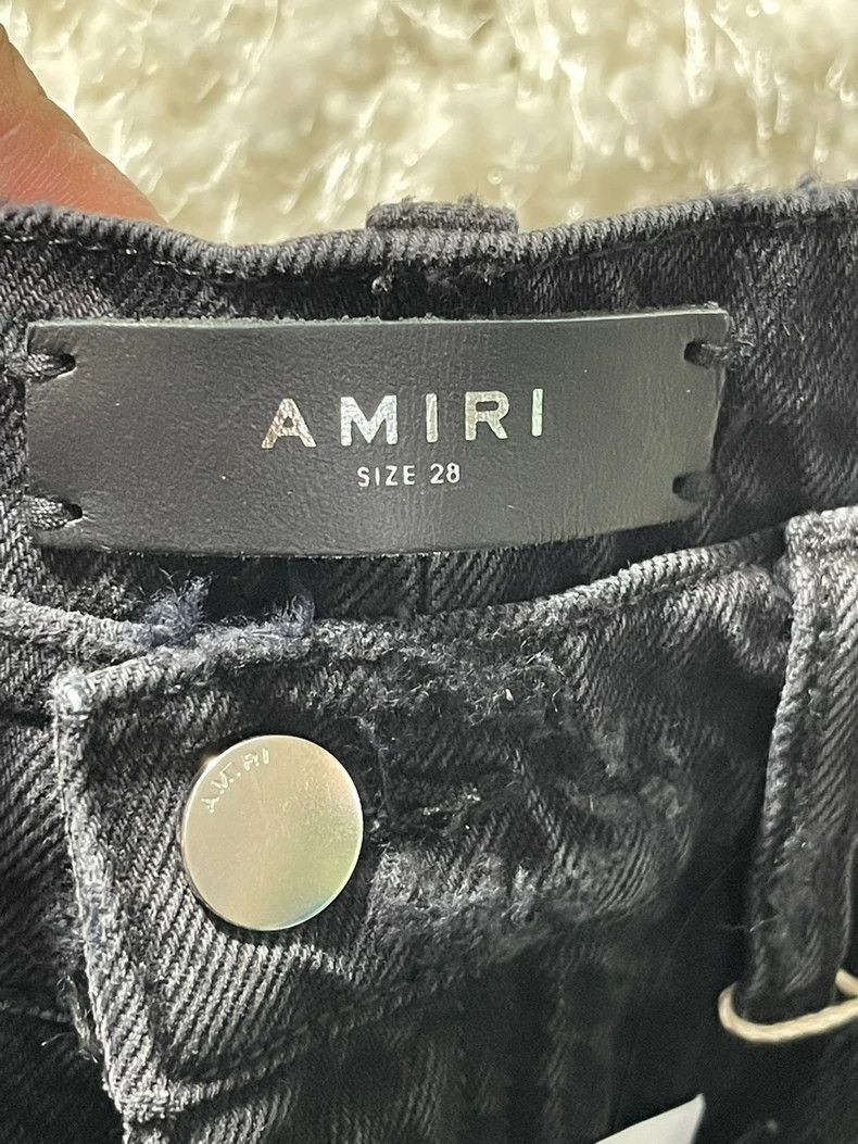 Amiri Amiri Destroyed Slouch Jean Size US 28 / EU 44 - 5 Thumbnail