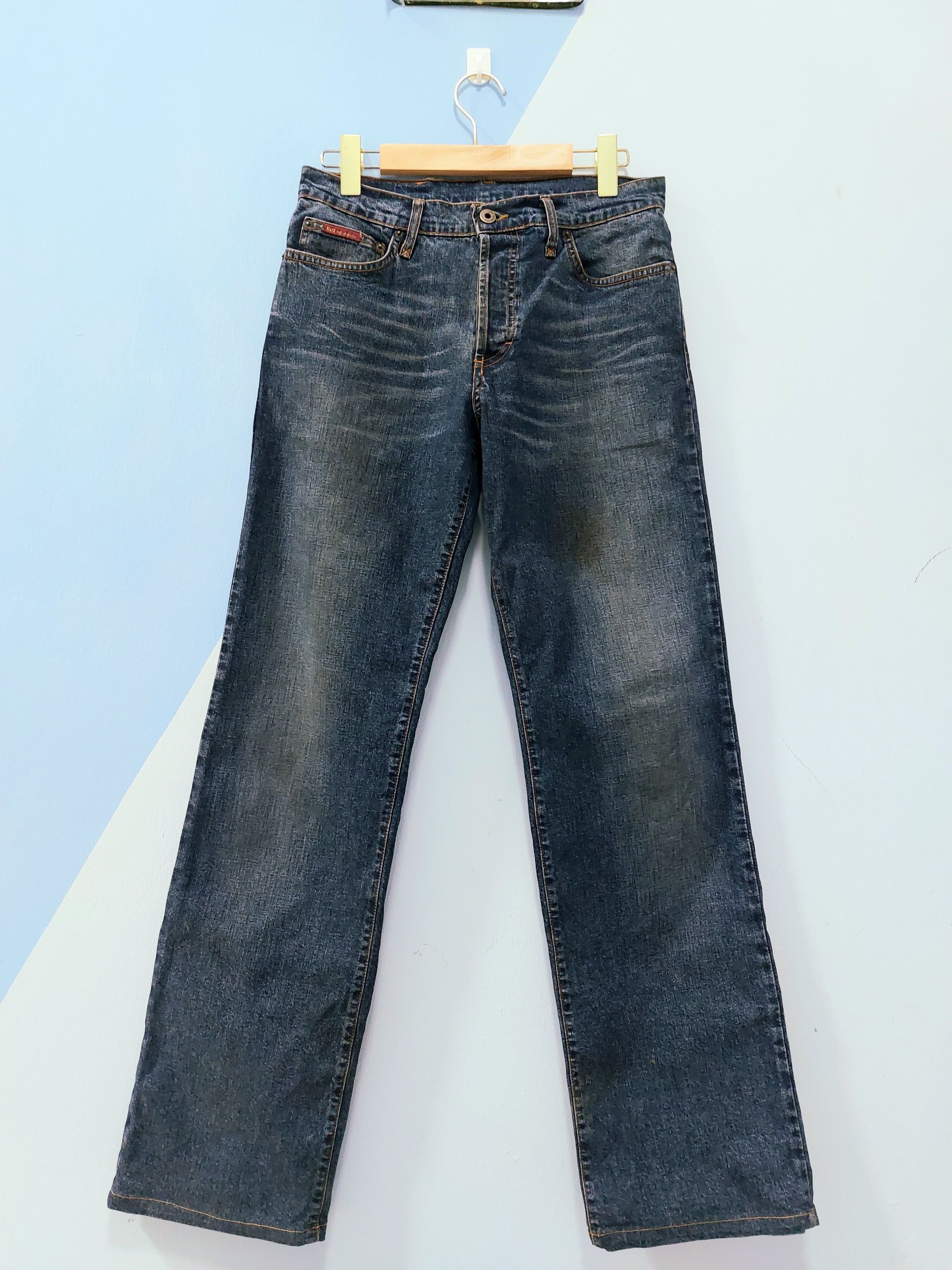 image of Distressed Denim x Dolce Gabbana Rusty Dolce & Gabbana Jeans in Dark Blue, Men's (Size 30)