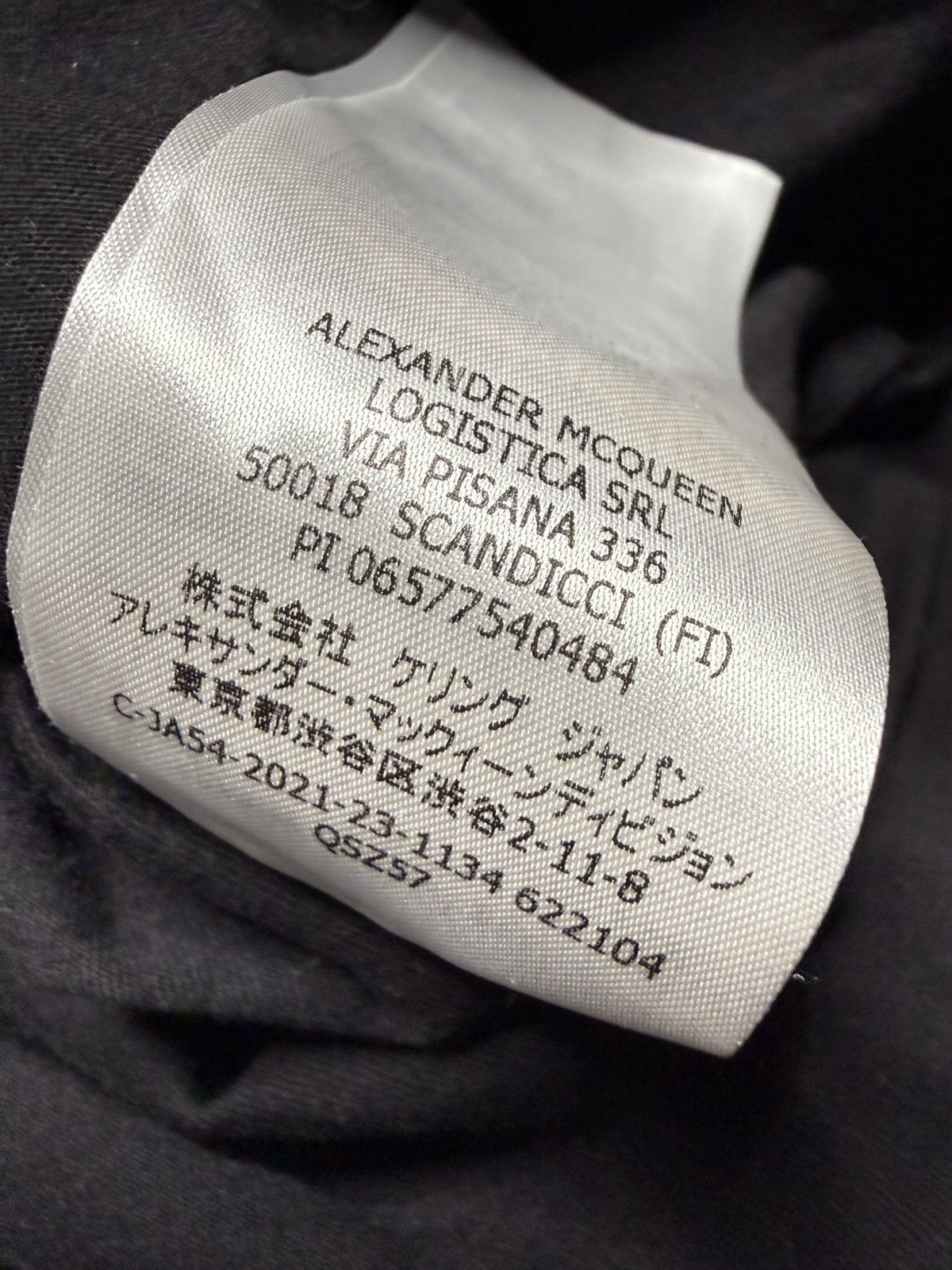 Alexander McQueen Alexander Mcqueen Logo Tee Size US M / EU 48-50 / 2 - 6 Thumbnail