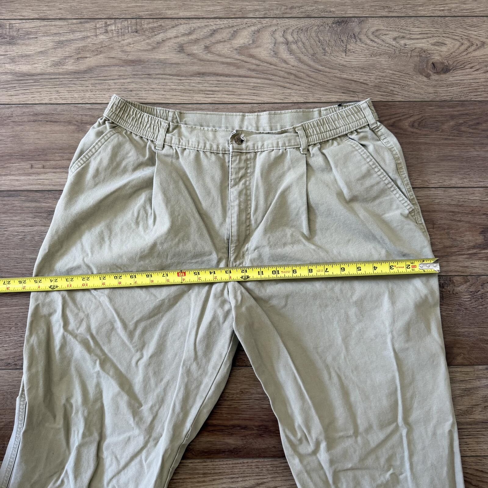 Woolrich Woolen Mills Vintage 90s Woolrich Rugged Outdoorwear Pleated Pants 38x30 Size US 38 / EU 54 - 10 Thumbnail