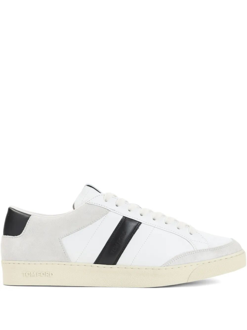 Tom Ford SUEDE GRAIN LEATHER LOW TOP SNEAKERS Size US 9 / EU 42 - 1 Thumbnail