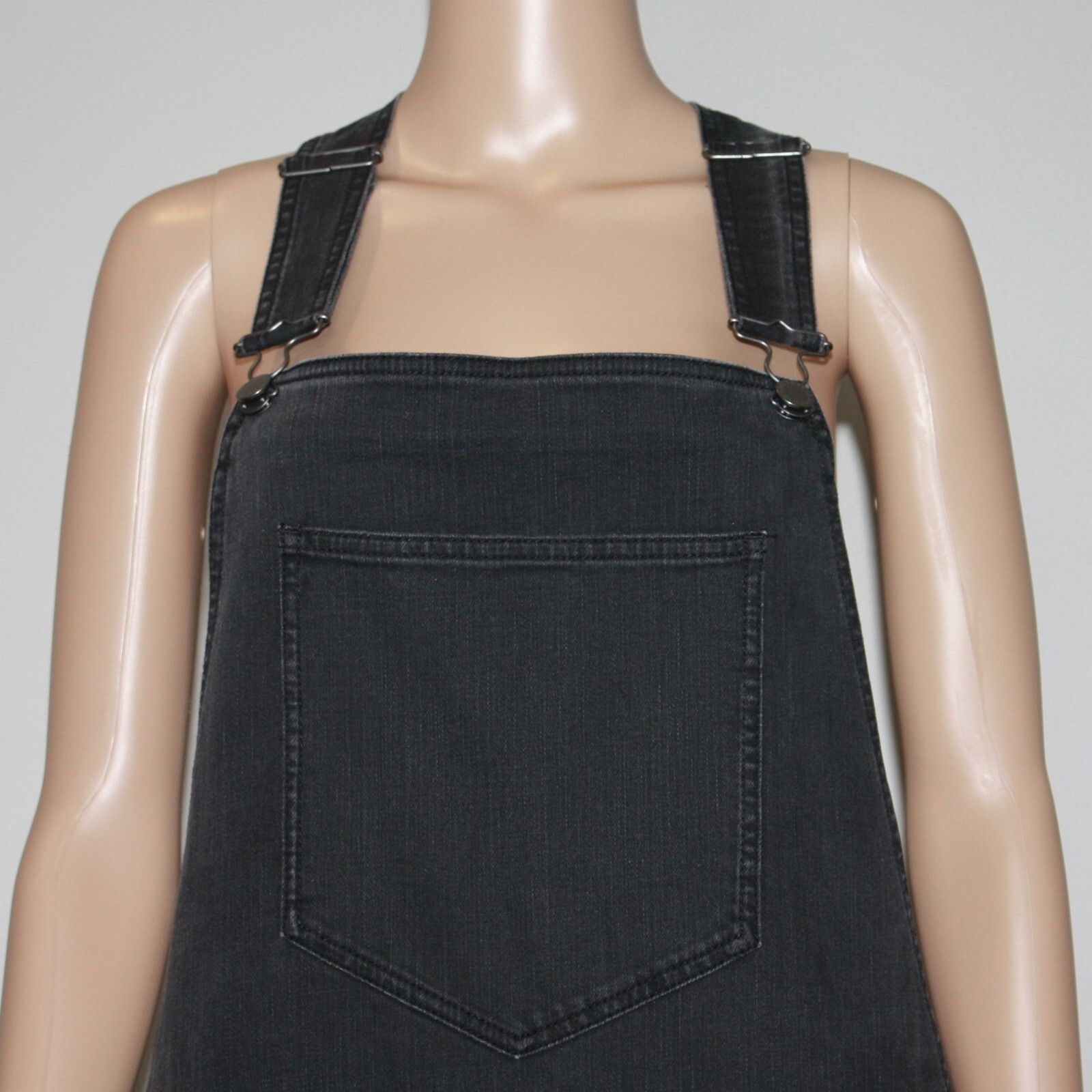 Stella McCartney The Skinny Boyfriend Dungarees Soft Denim Overalls $975 Size 25" / US 0 / IT 36 - 6 Thumbnail