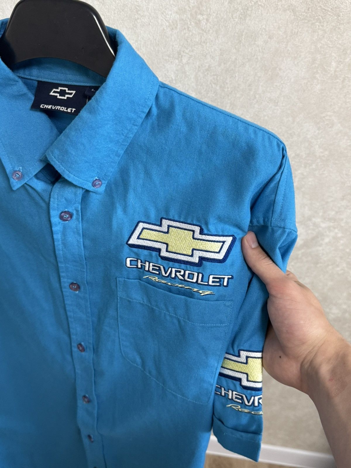 NASCAR × Vintage Vintage Chevrolet racing Y2K tee shirt jacket size L Size US L / EU 52-54 / 3 - 6 Thumbnail