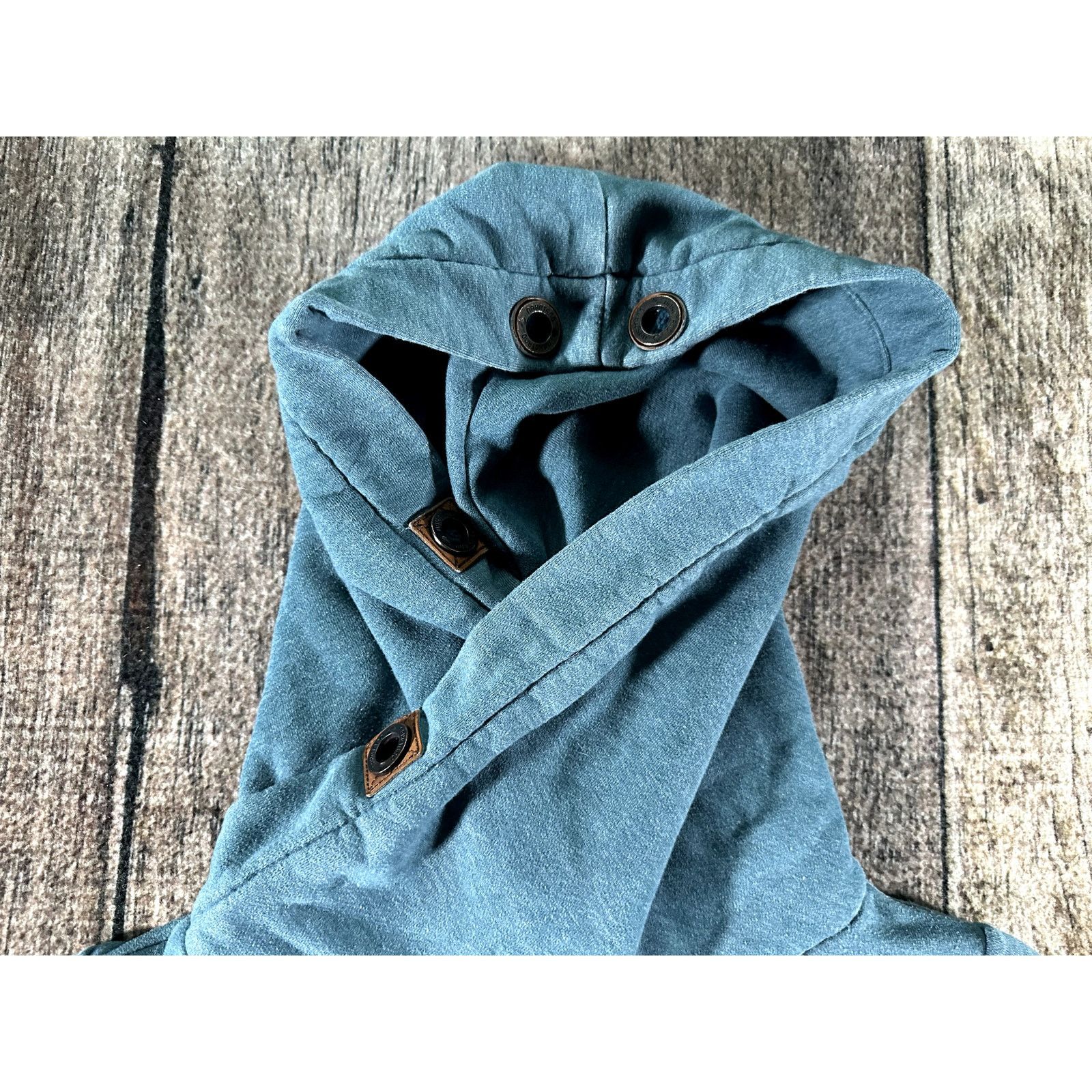 Naketano Naketano Blue Pullover Hoodie Size Womens Small Size S / US 4 / IT 40 - 2 Thumbnail