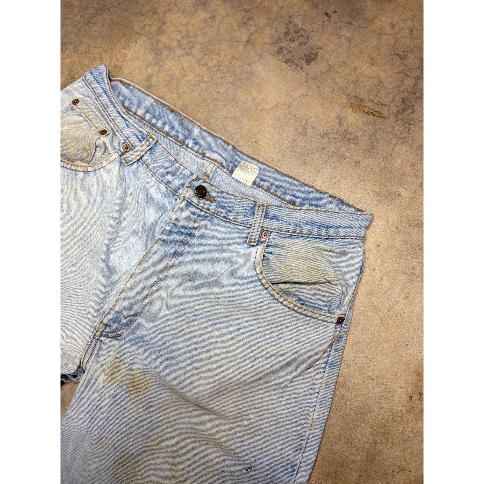 Levi's VTG Levi’s 560 Loose Fit High Rise Light Jeans USA Made 36 Size US 36 / EU 52 - 9 Thumbnail