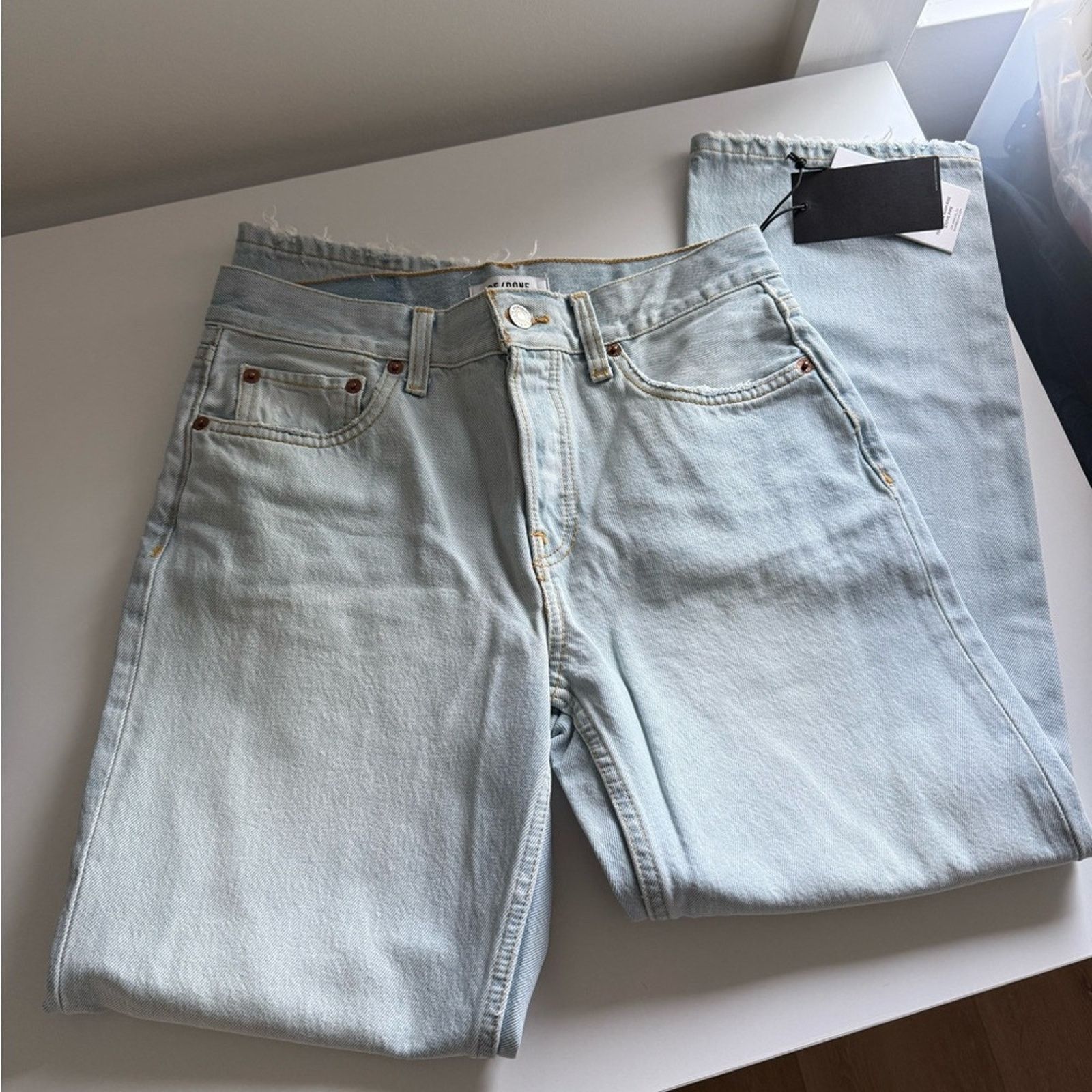 RE/DONE NEW - Re/done Easy Straight Crop - Size 24 - $295 Size 24" / US 00 / IT 34 - 7 Thumbnail