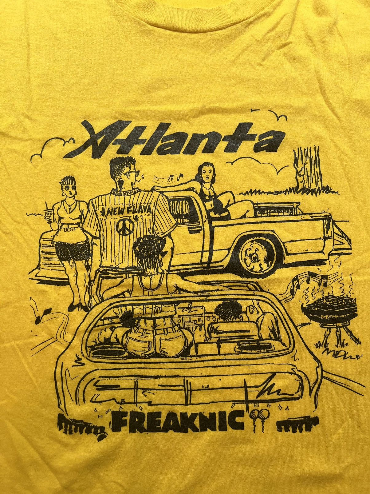 Vintage Atlanta Freaknic Authentic Vintage Shirt Screen Stars XXL Size US XXL / EU 58 / 5 - 1 Thumbnail