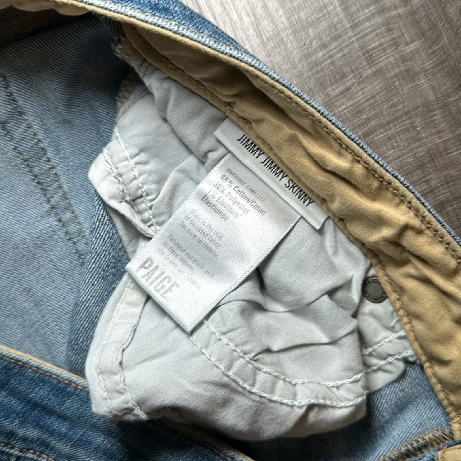Paige Paige Jimmy Jimmy Skinny Jeans - 29 Size 29" - 6 Thumbnail